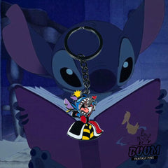 Porte-clés – Expérience 626 Stitch en Reine Rouge de Lilo &amp; Stitch – Disney Fantasy