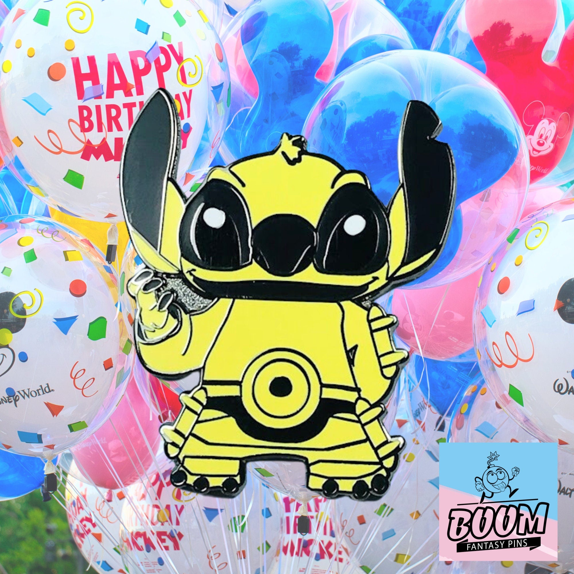 Pin - Stitch como C-3PO de Lilo &amp; Stitch - Disney Fantasy