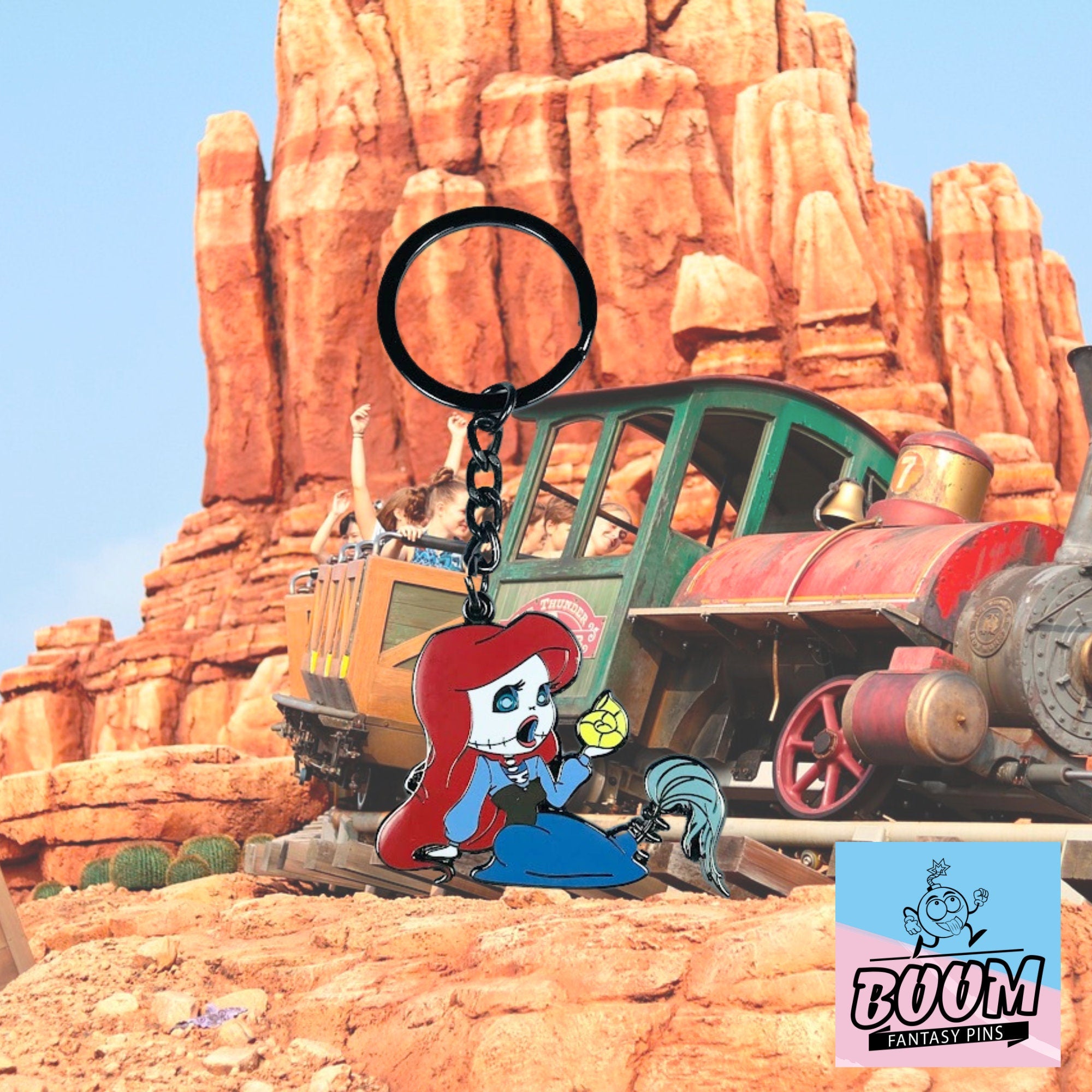 Llavero – Bebé Ariel de La Sirenita – Disney Fantasy