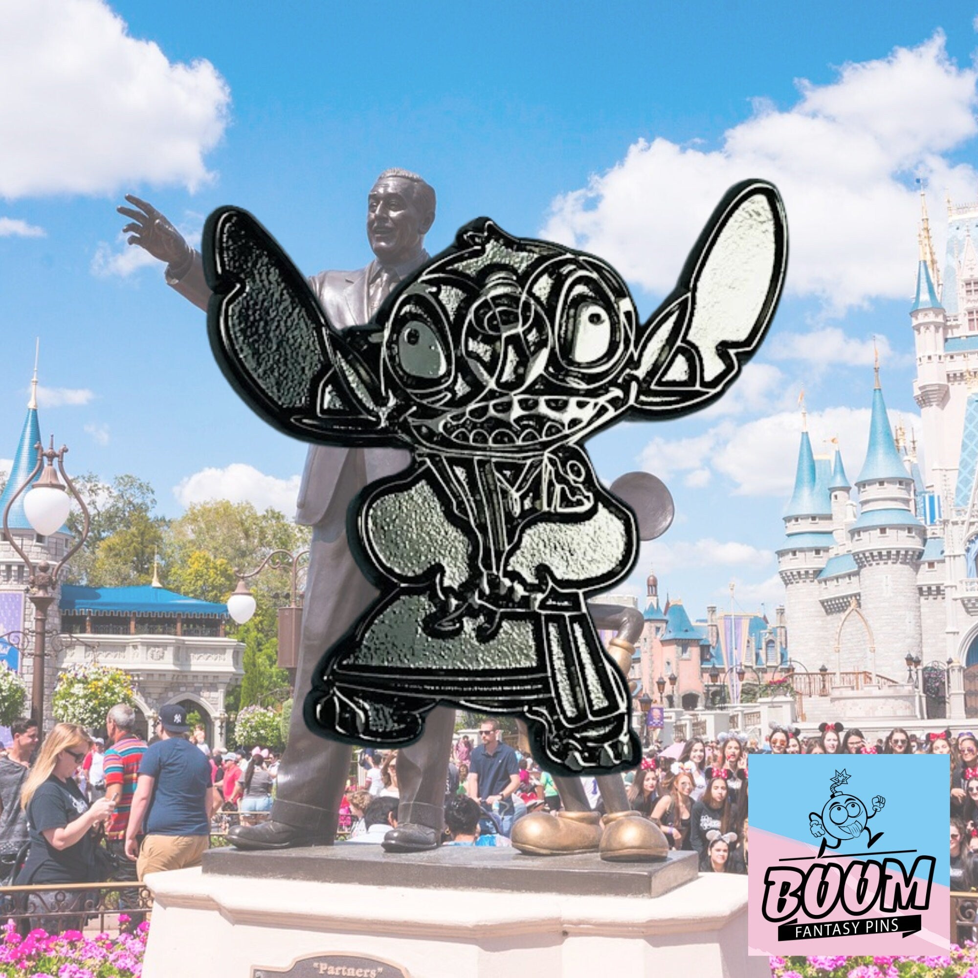 Épingle – Stitch en Milo Thatch de Lilo &amp; Stitch – Disney Fantasy