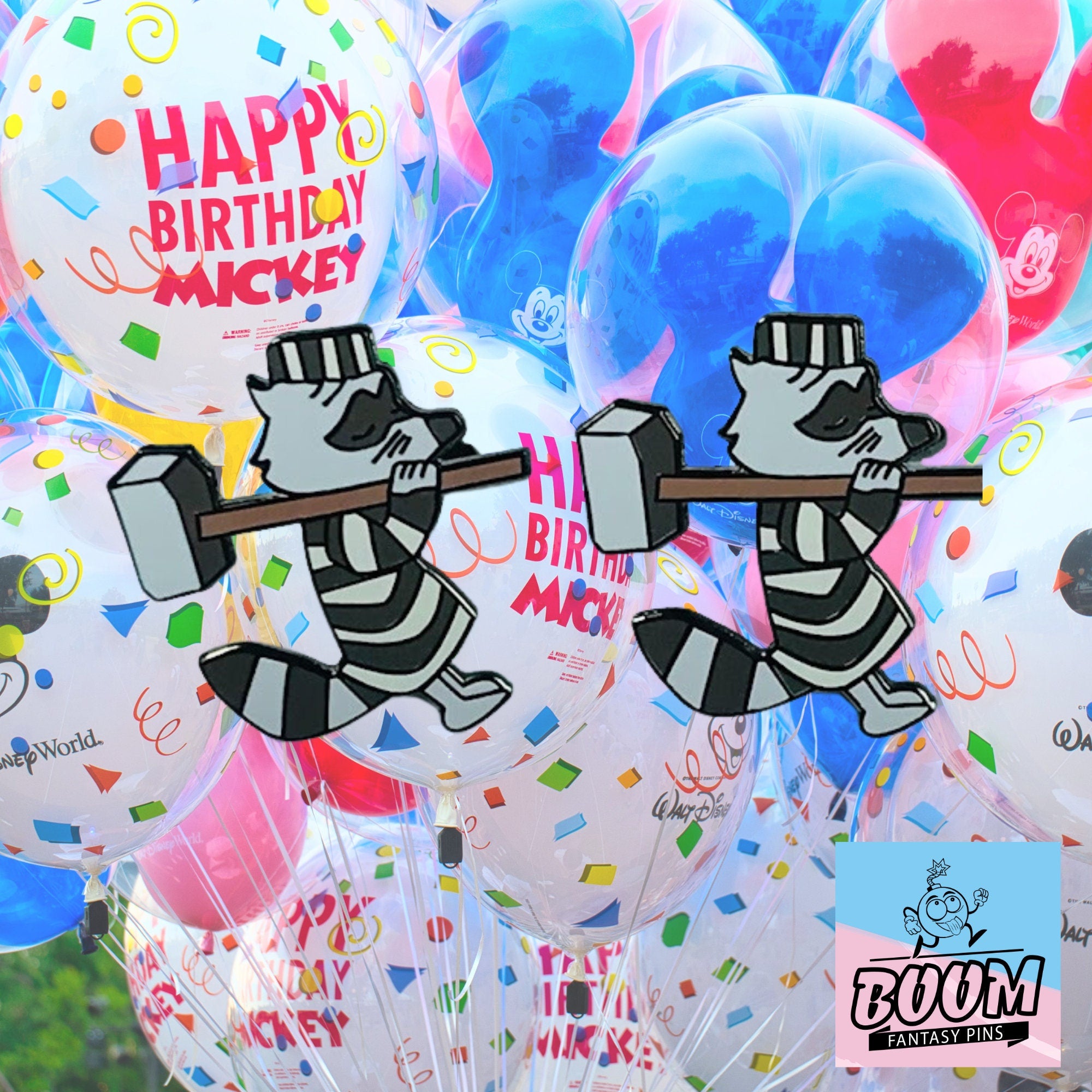 Cufflinks – Recurring Raccoon from Robin Hood – Disney Fantasy