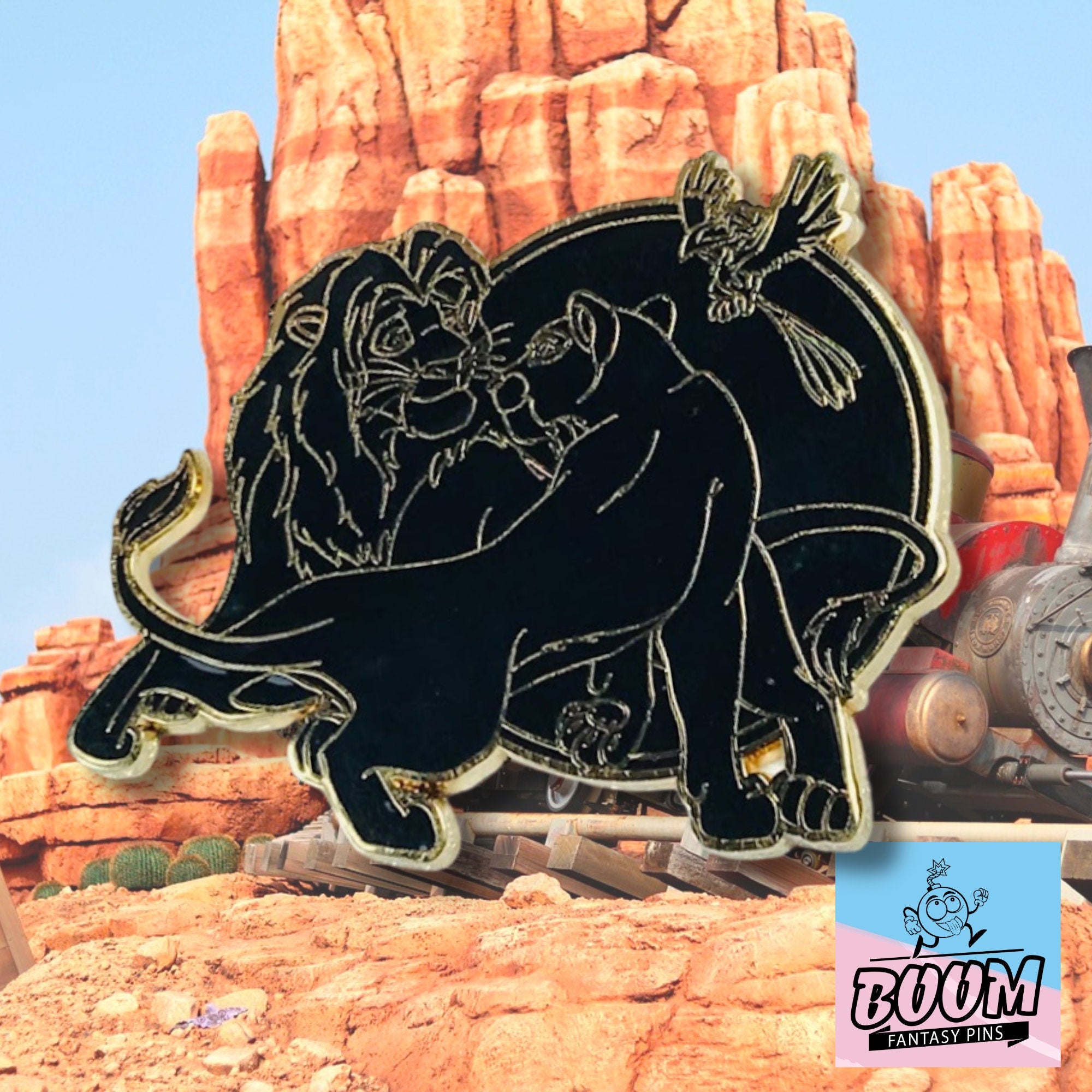 Pin's – Simba, Nala et Zazu du Roi Lion – Disney Fantasy