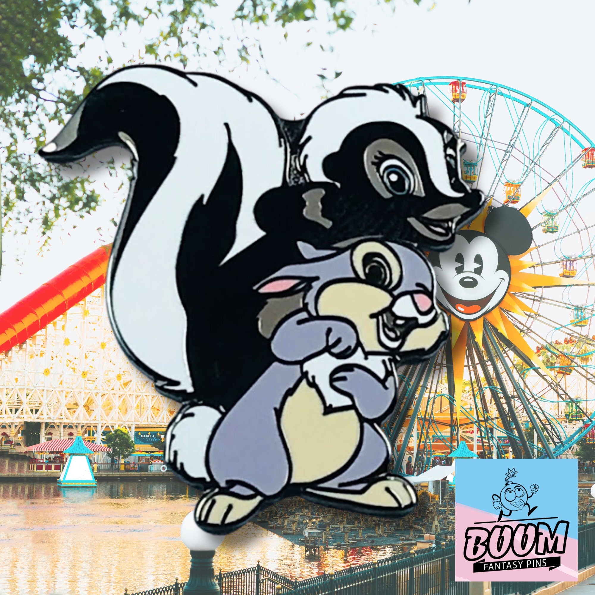 Pin's – Fleur et Panpan de Bambi – Disney Fantasy