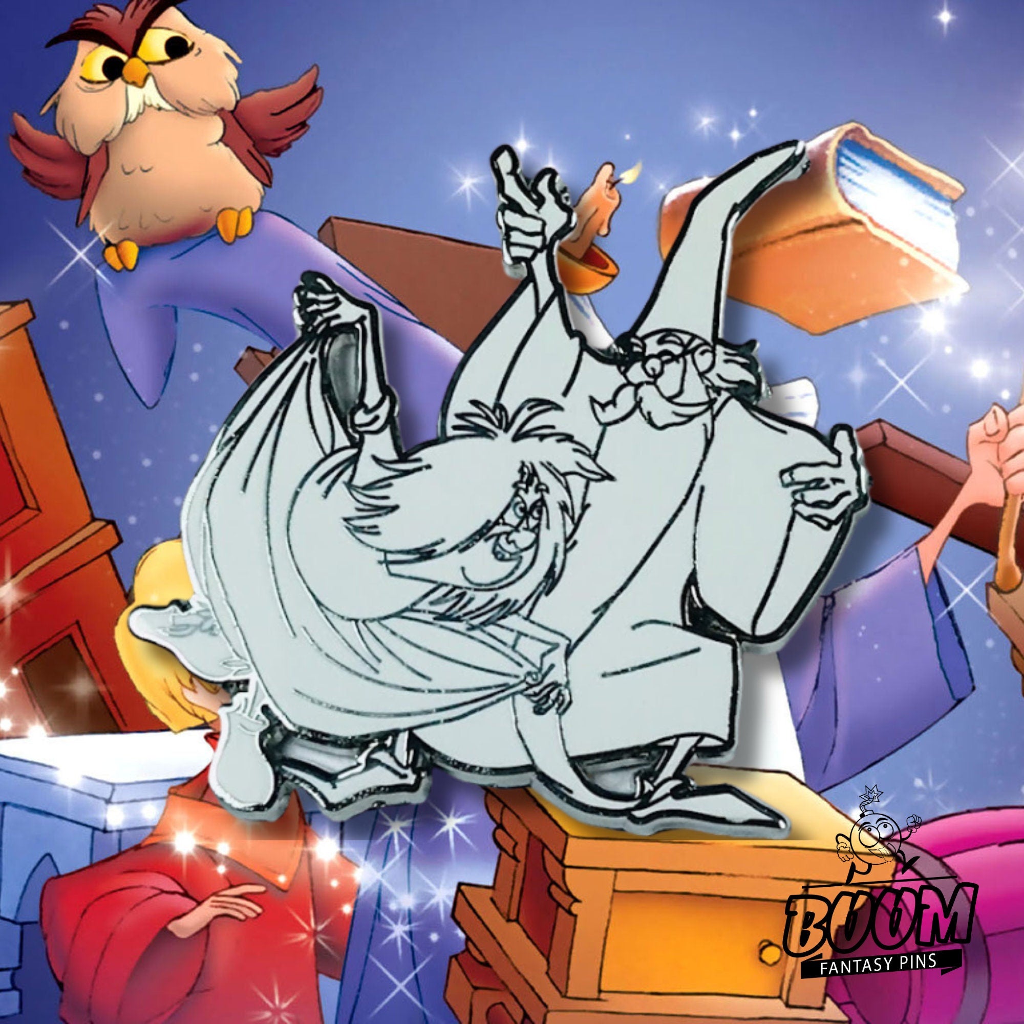 Pin – Madam Mim y Berlín de La espada en la piedra – Disney Fantasy