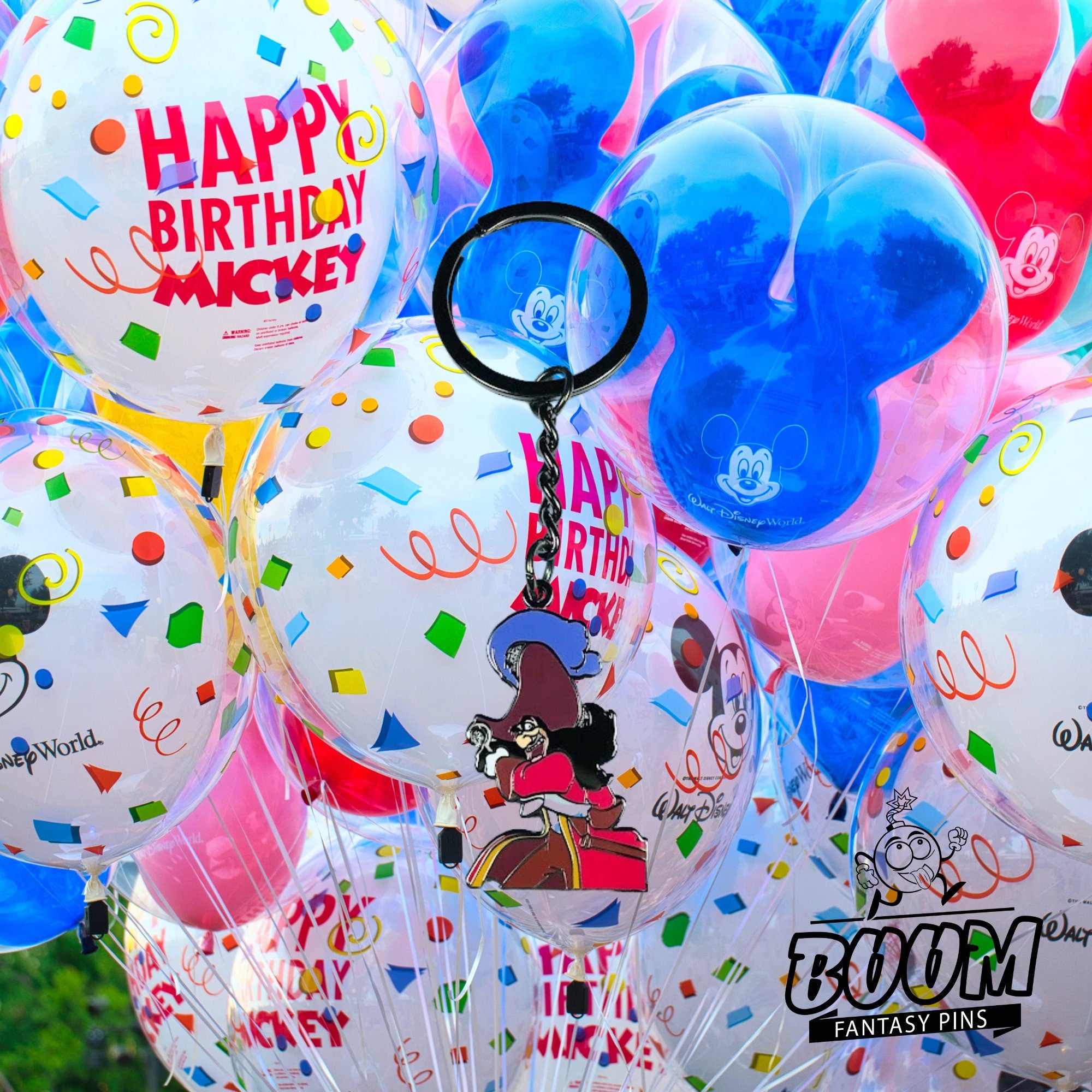 Llavero – Capitán Garfio de Peter Pan – Disney Fantasy