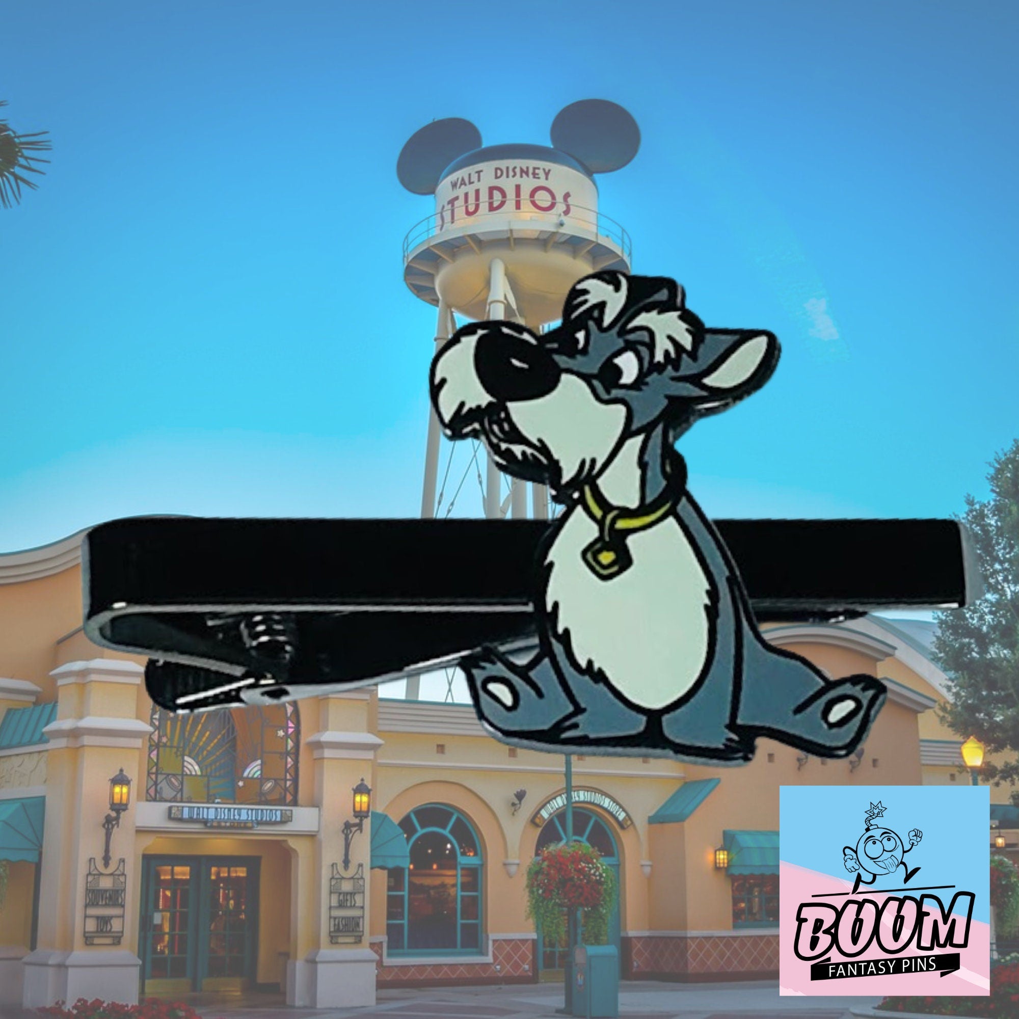 Pinza de corbata – Jock de La Dama y el Vagabundo – Disney Fantasy