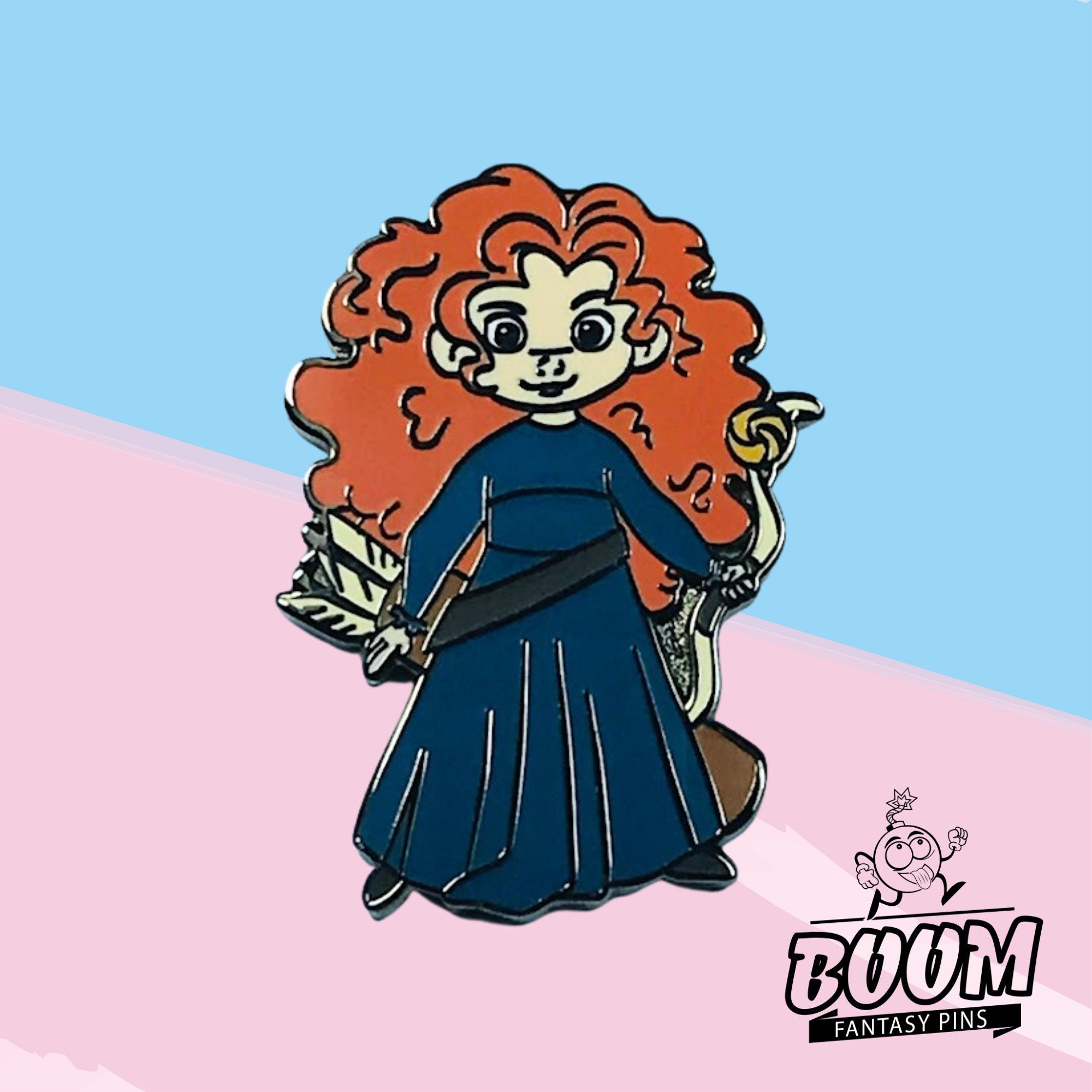 Pin's – Princesse Merida du film Rebelle – Disney Fantasy