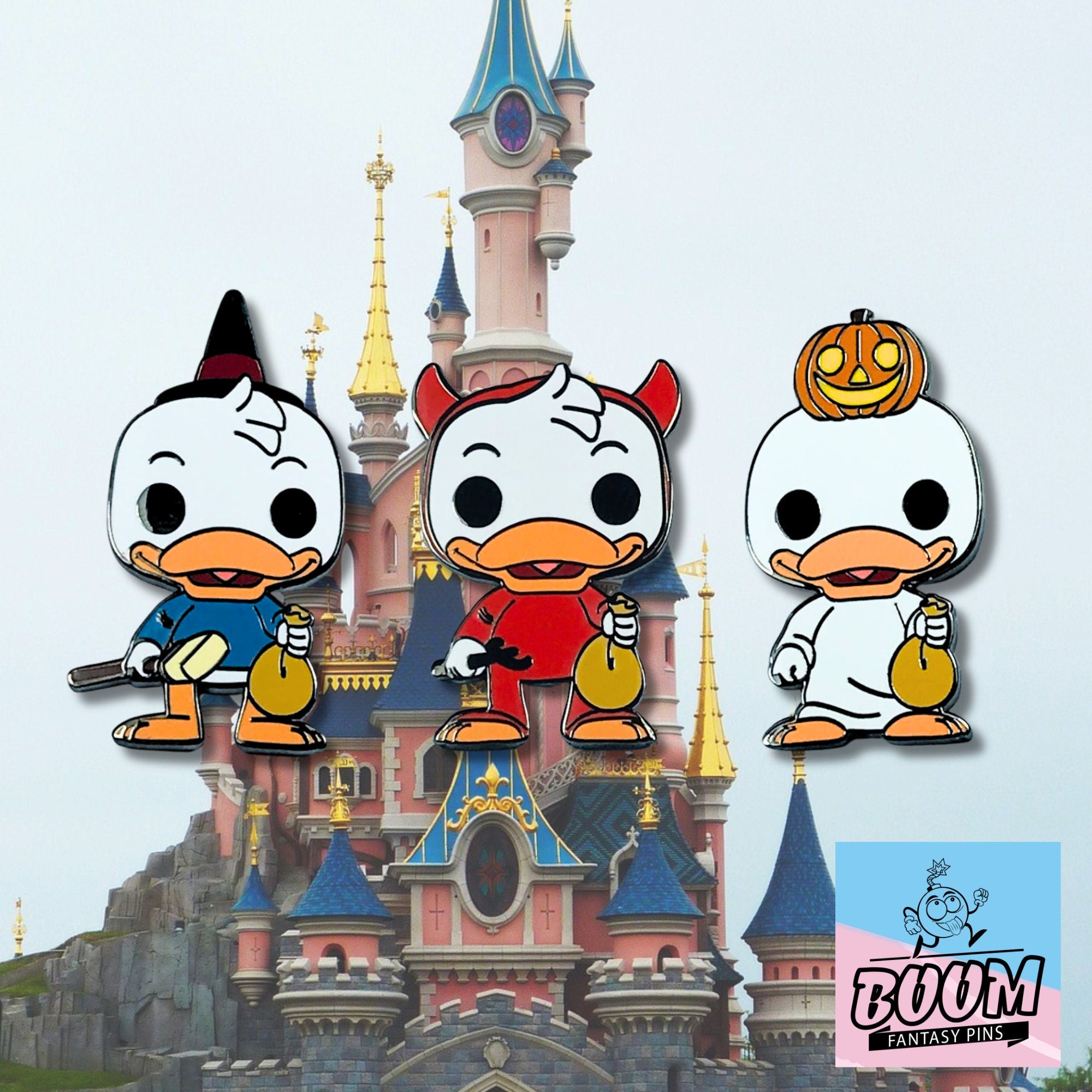 Pin's – Riri, Fifi et Loulou de Donald Duck – Disney Fantasy
