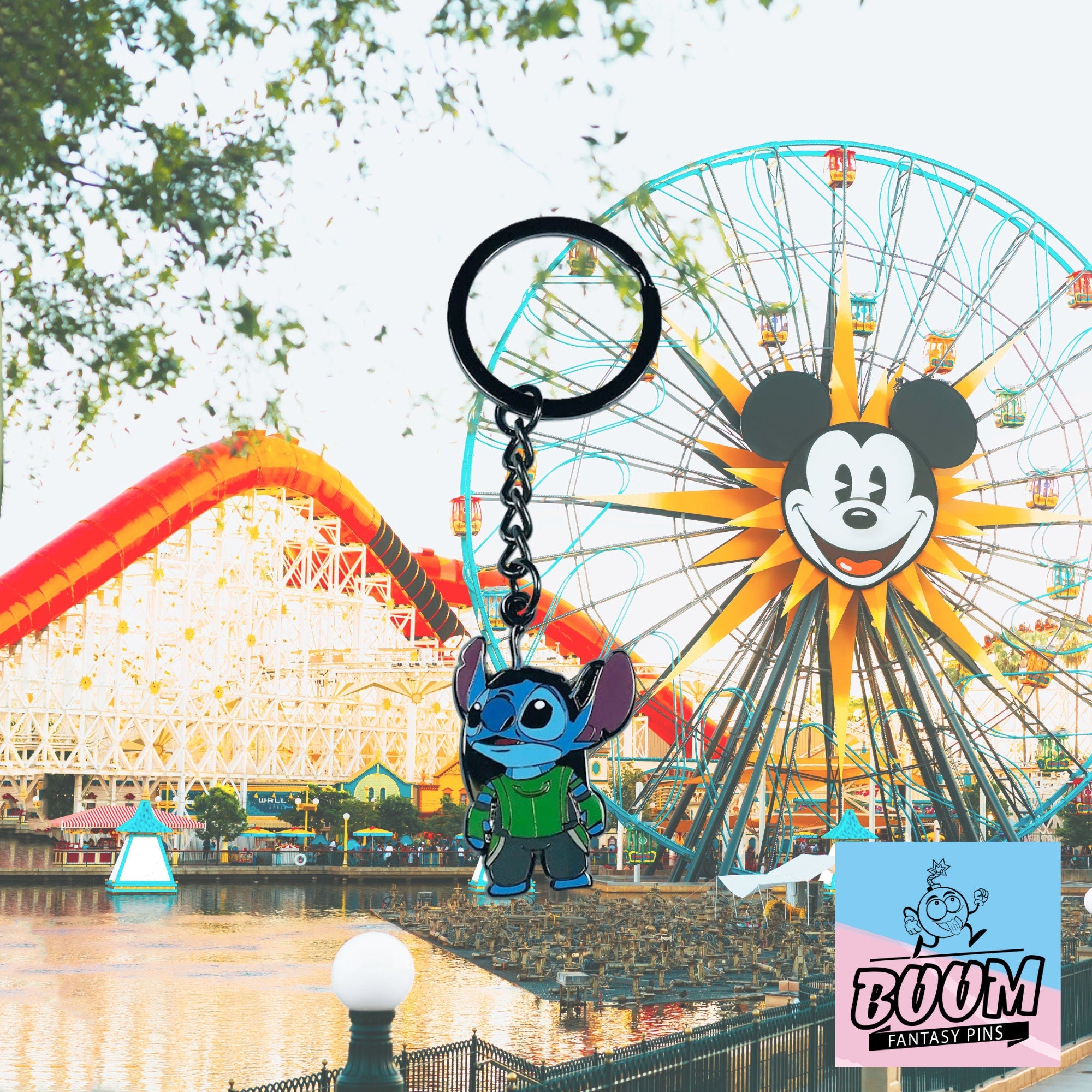 Llavero – Stitch como Loki Experimento 626 de Lilo &amp; Stitch – Disney Fantasy