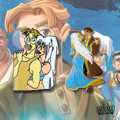 Pin – Milo Thatch and Kida Nedakh from Atlantis The Lost Empire – Disney Fantasy