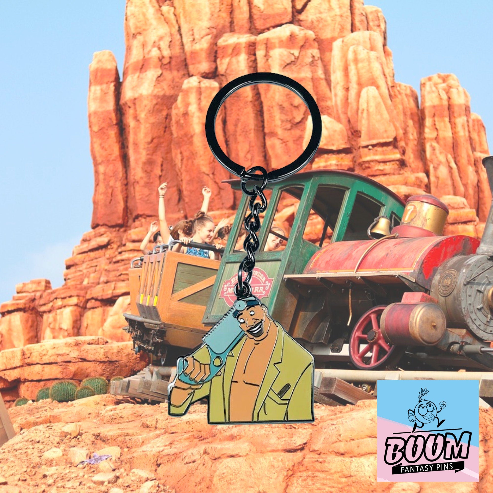 Llavero del Dr. Joshua Sweet de Atlantis: El Imperio Perdido – Disney Fantasy