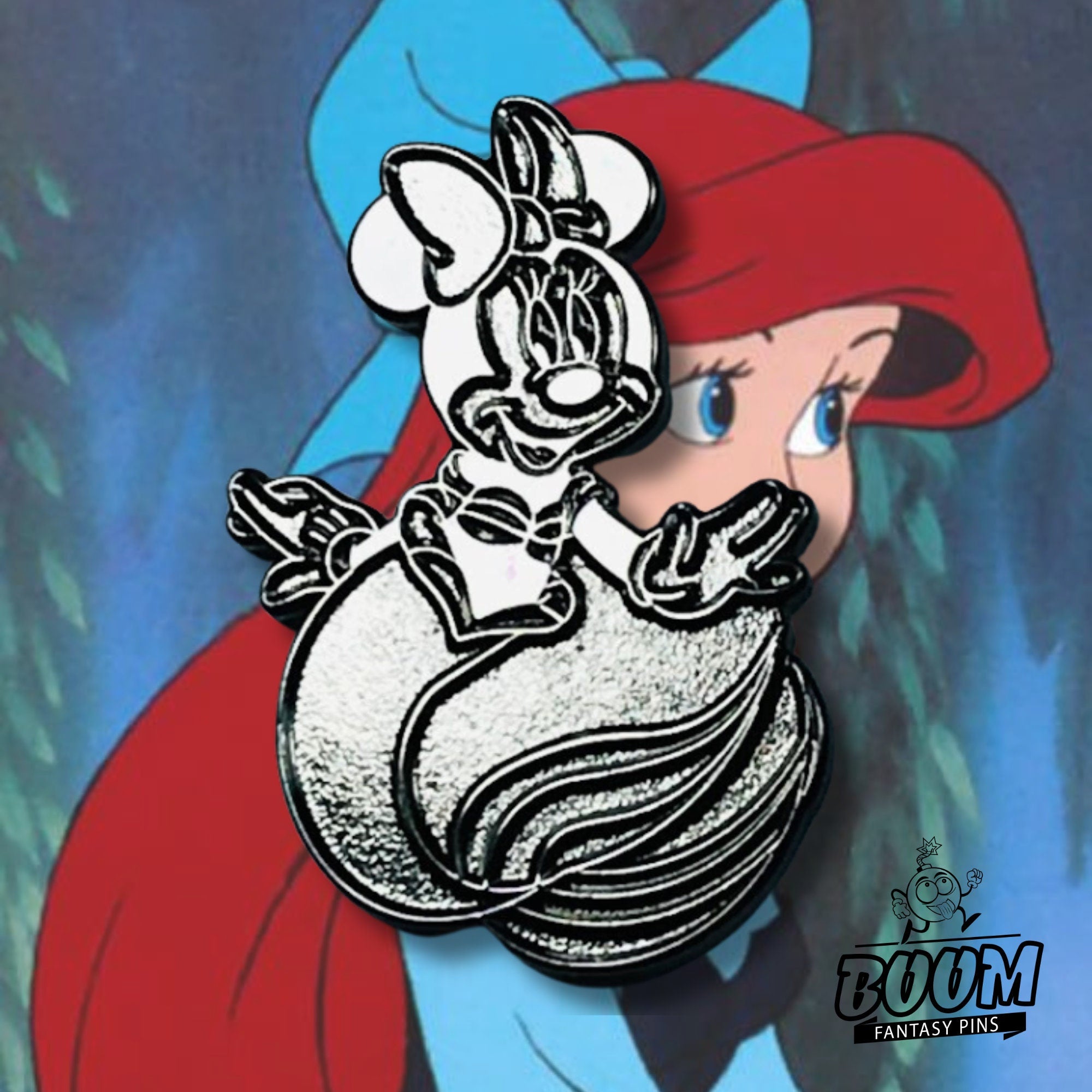 Pin – Minnie as Ariel from The Little Mermaid – Disney Fantasy