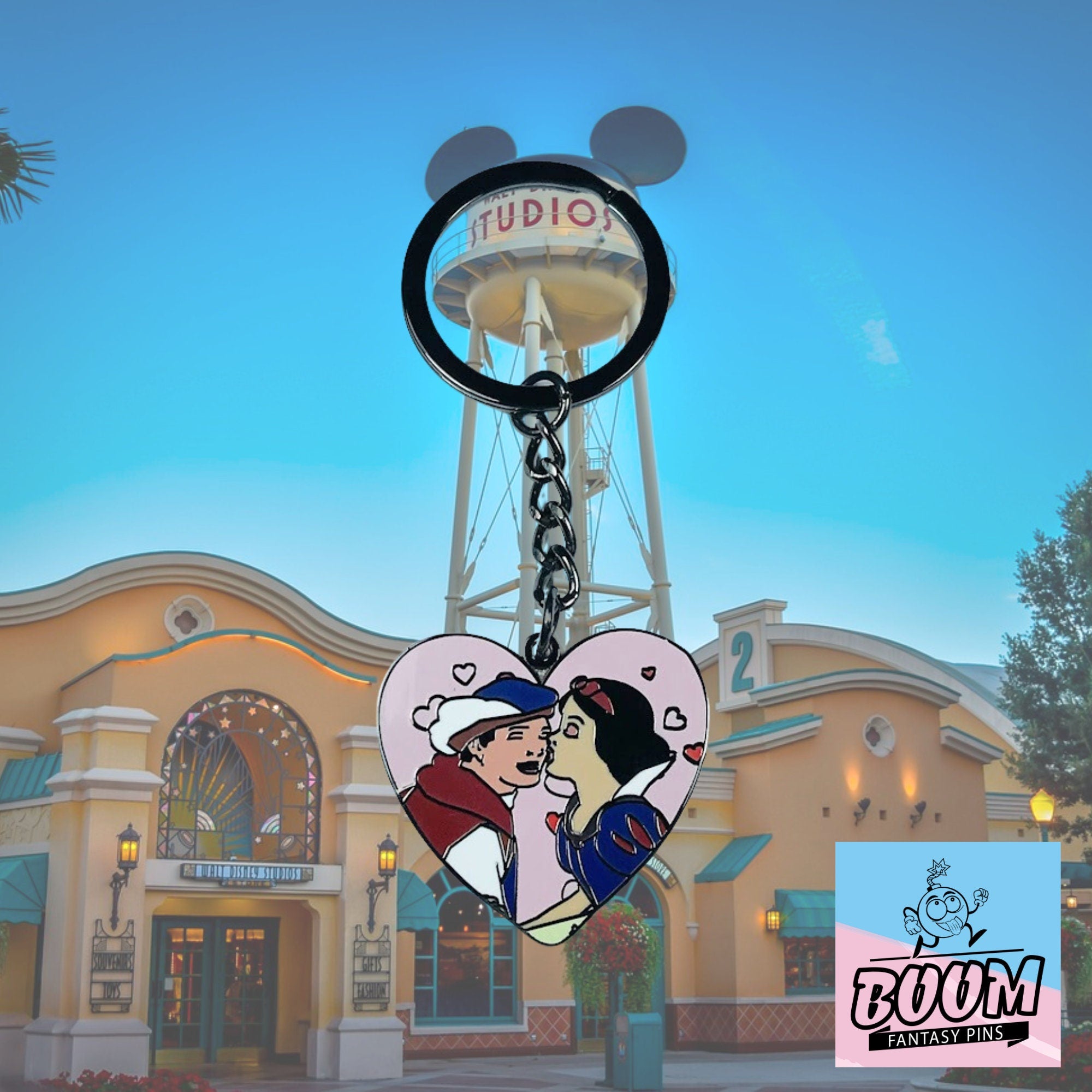 Llavero – Blancanieves y el Príncipe Azul de Blancanieves y los Siete Enanitos – Disney Fantasy