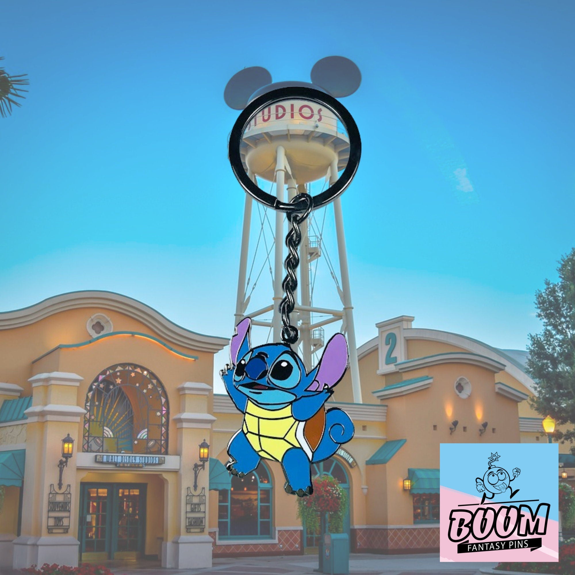 Porte-clés – Stitch Expérience 626 de Lilo &amp; Stitch – Disney Fantasy