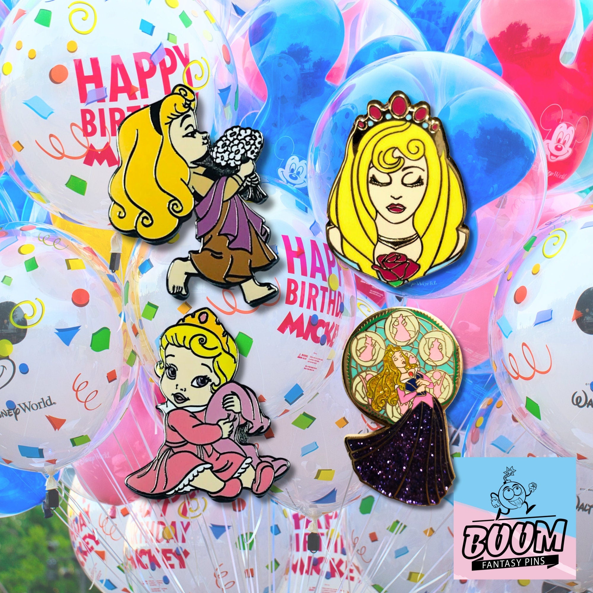 Pin – Princesa Aurora de La Bella Durmiente – Disney Fantasy