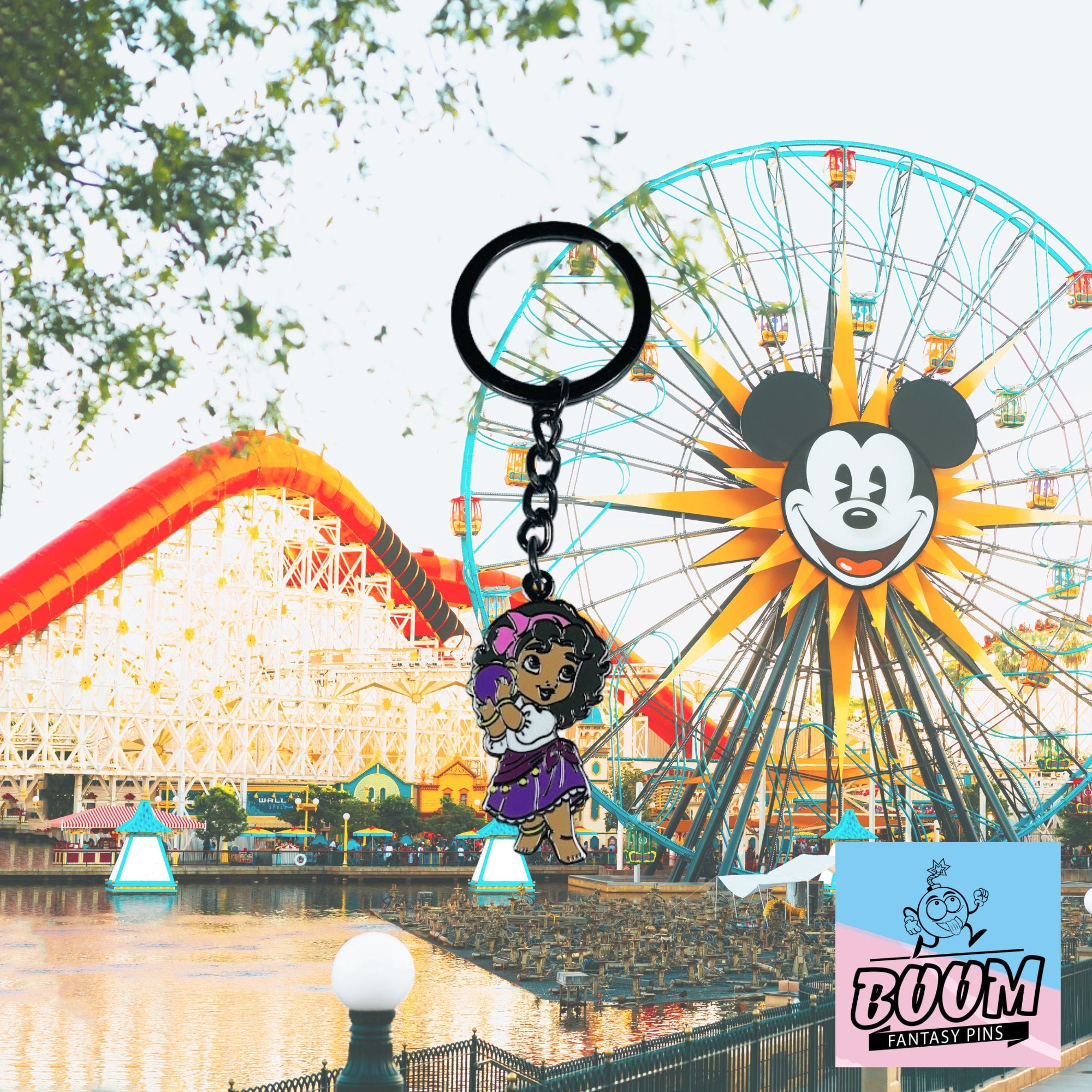 Porte-clés – Esmeralda du Bossu de Notre-Dame – Disney Fantasy