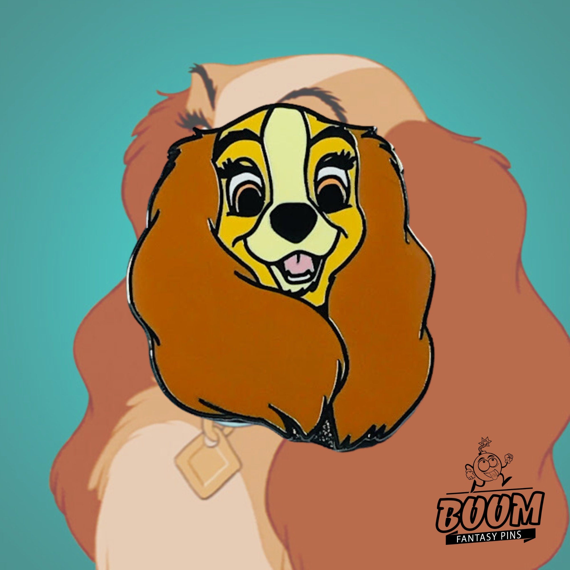 Pin – Lady from Lady and the Tramp – Disney Fantasy