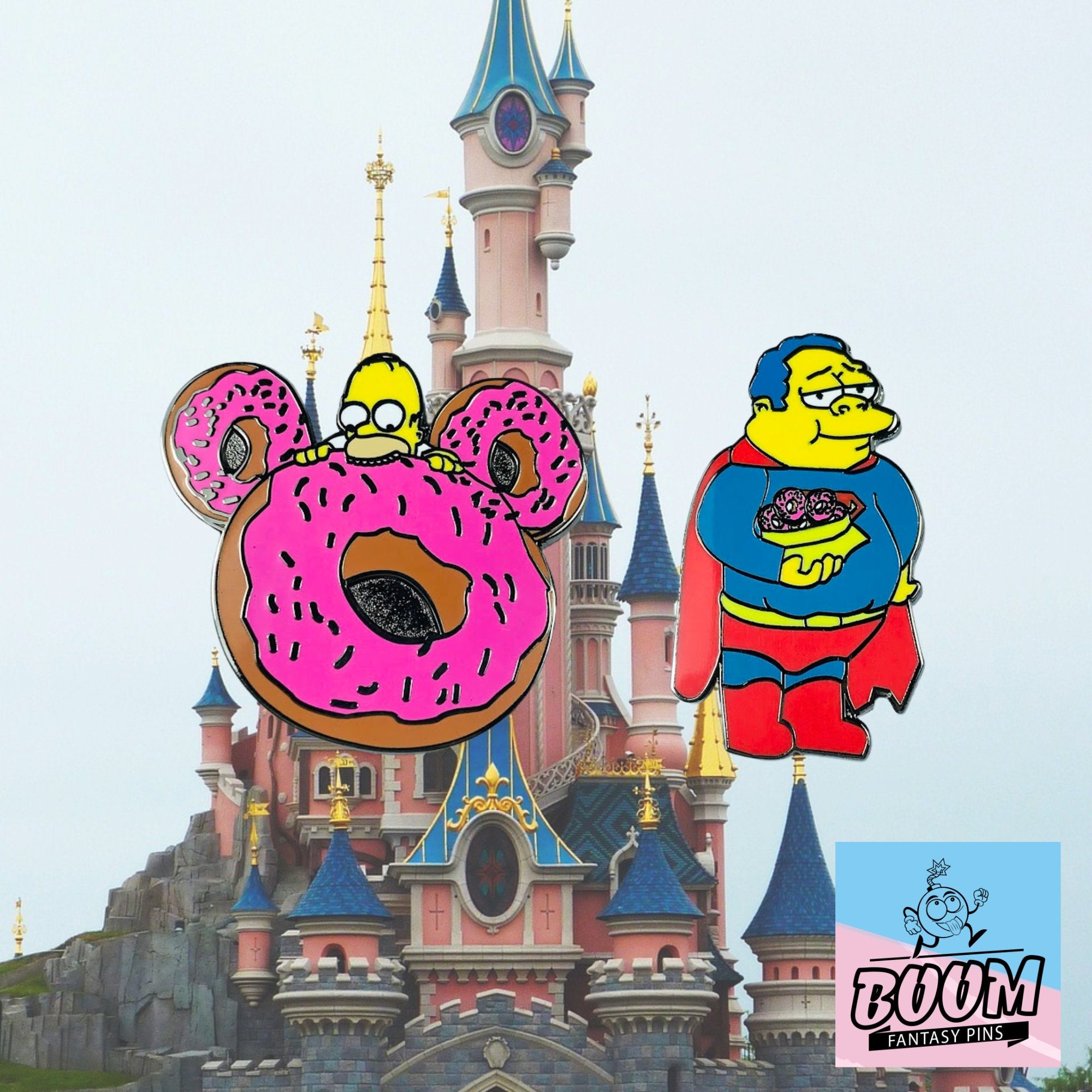 Pin's – Homer Simpson des Simpson – Disney Fantasy