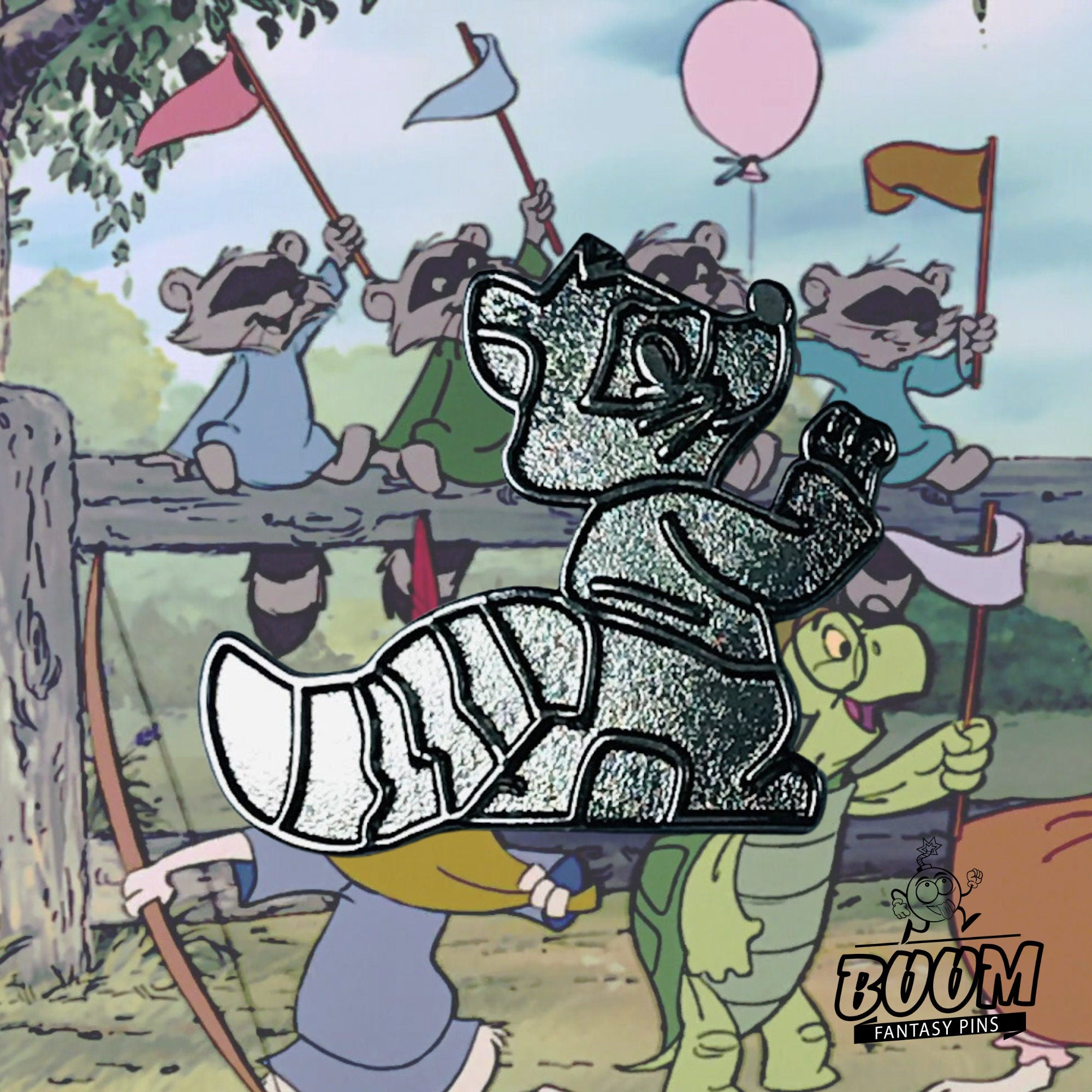 Pin – Mapache de Robin Hood – Disney Fantasy