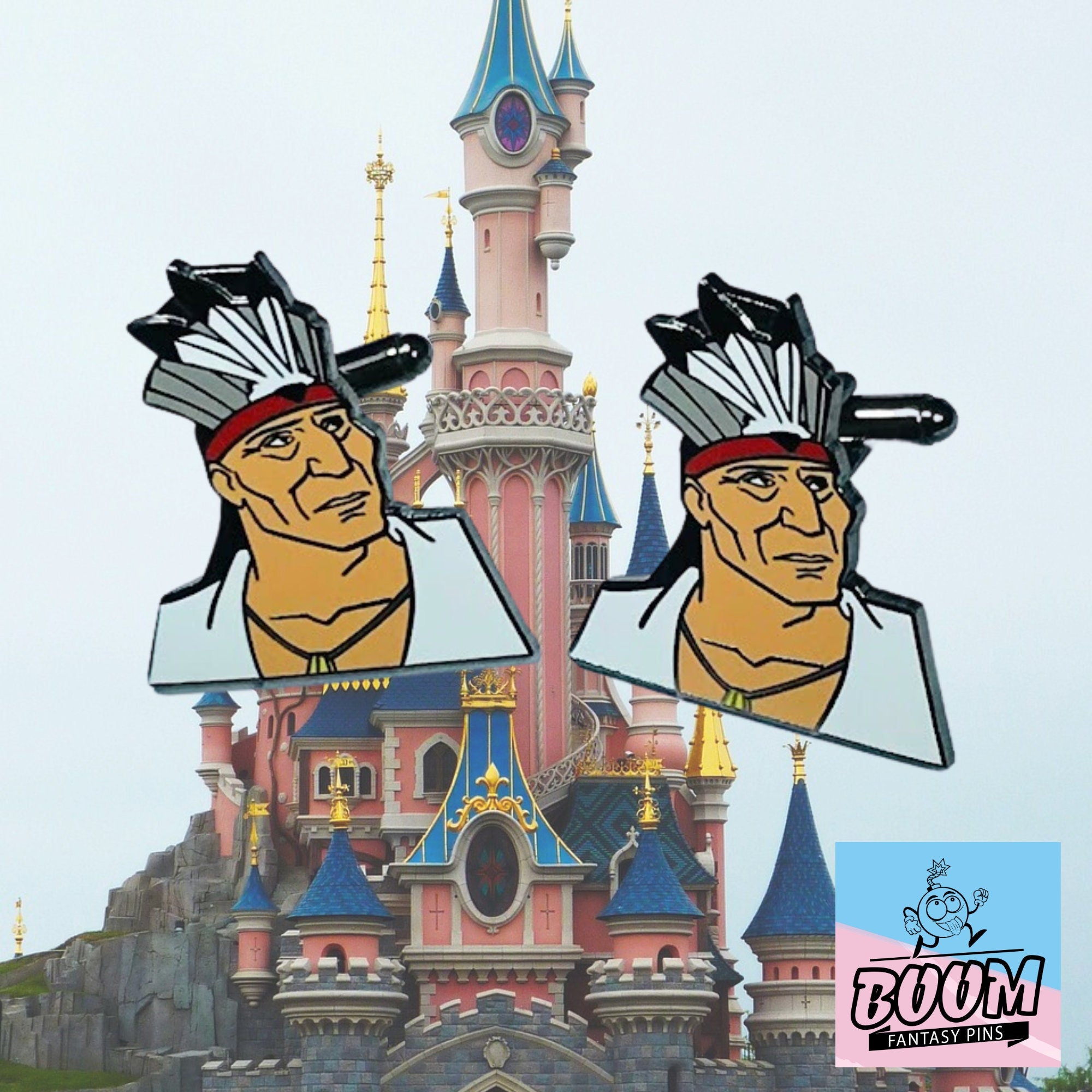 Gemelos – Jefe Powhatan de Pocahontas – Disney Fantasy