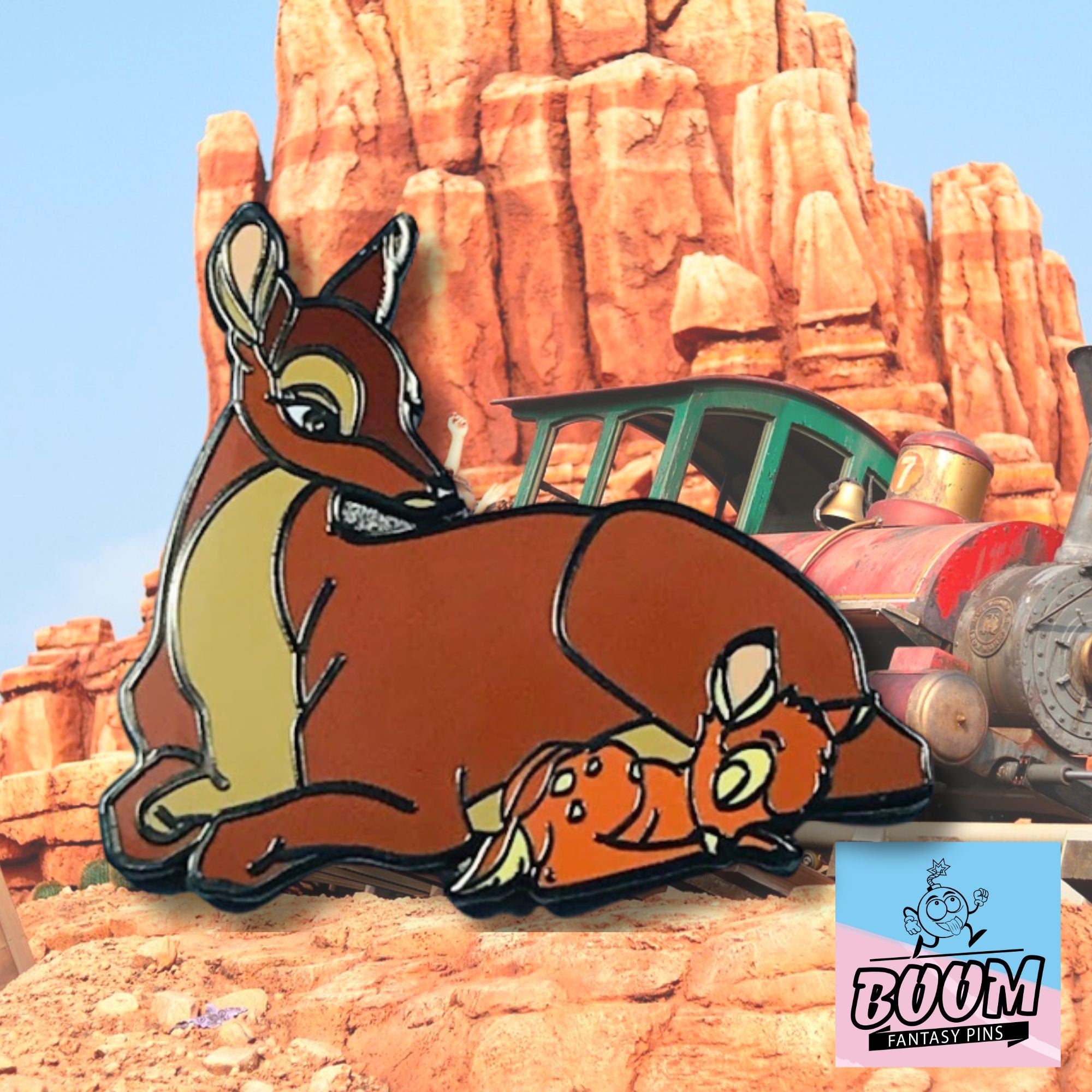 Pin – Bambi and Bambi's Mother from Bambi – Disney Fantasy