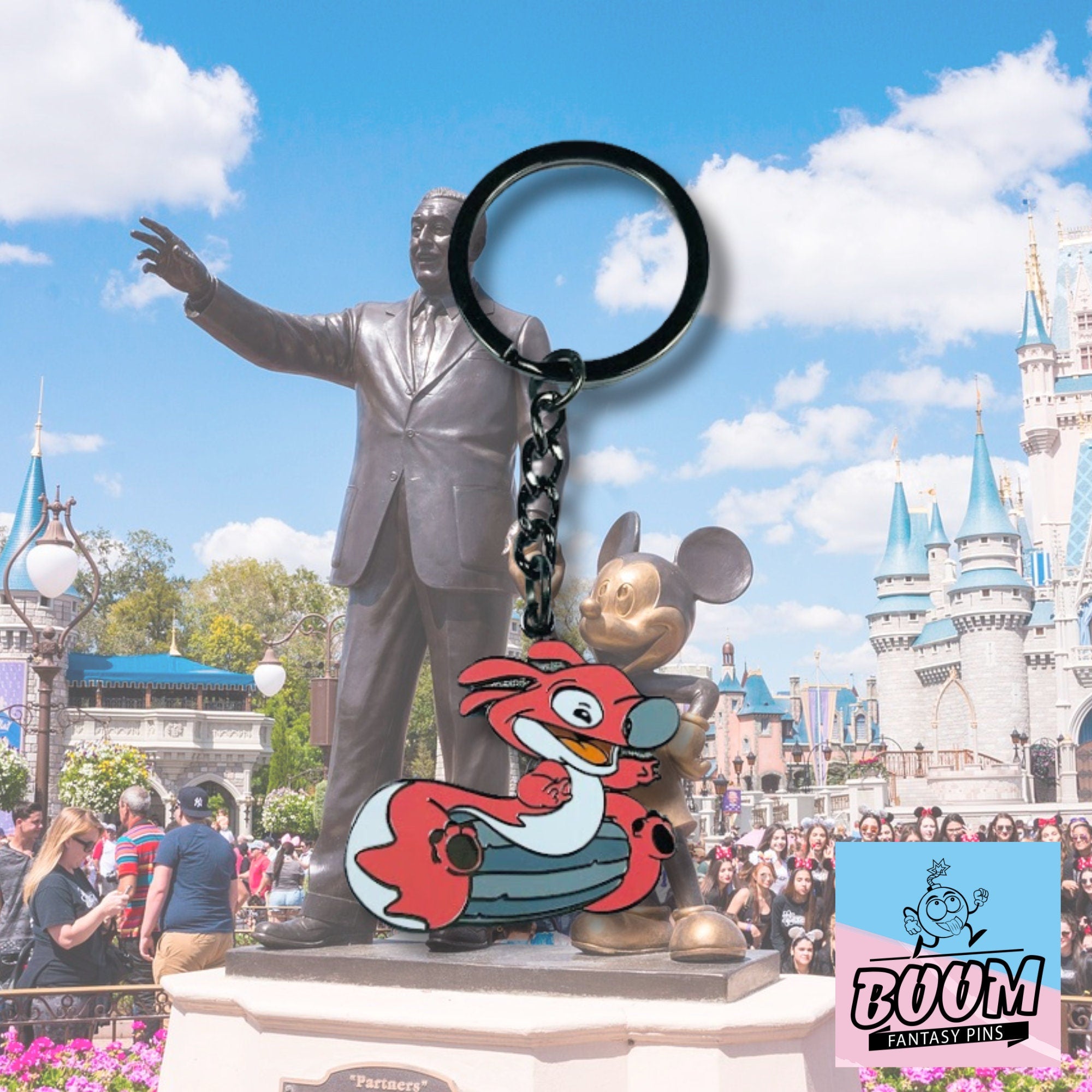 Llavero – Experimento de mantillo 111 de Lilo y Stitch – Disney Fantasy