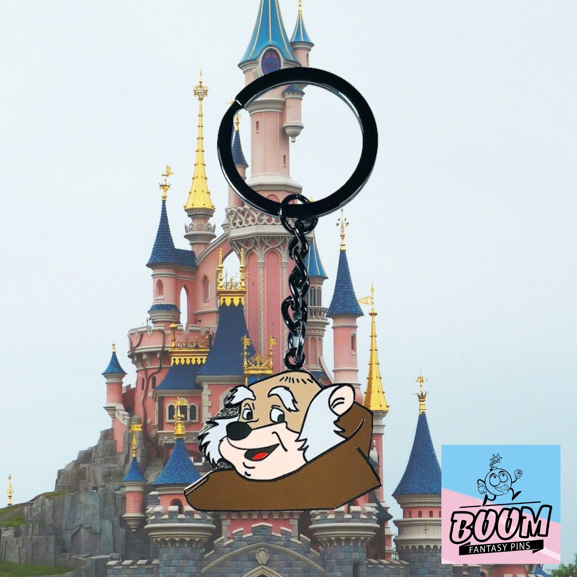 Llavero – Fraile Tuck de Robin Hood – Disney Fantasy