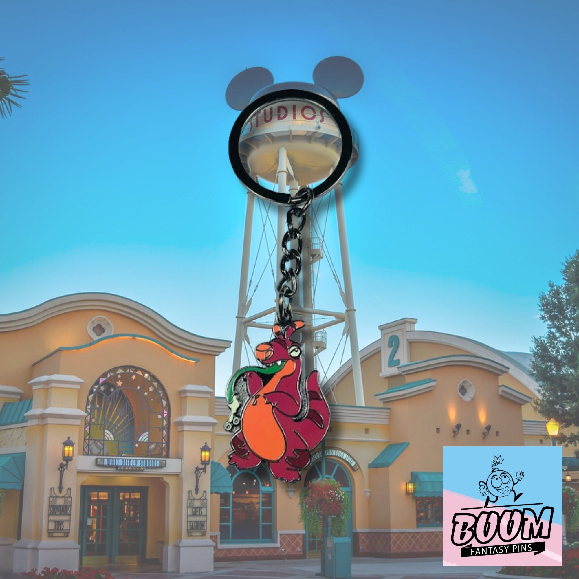 Llavero – Experimento 413 Botulador de Lilo y Stitch – Disney Fantasy