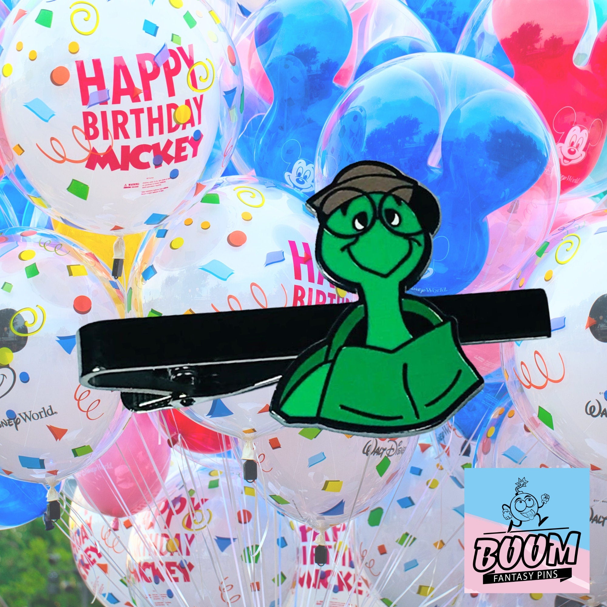 Pinza de corbata – Toby Turtle de Robin Hood – Disney Fantasy