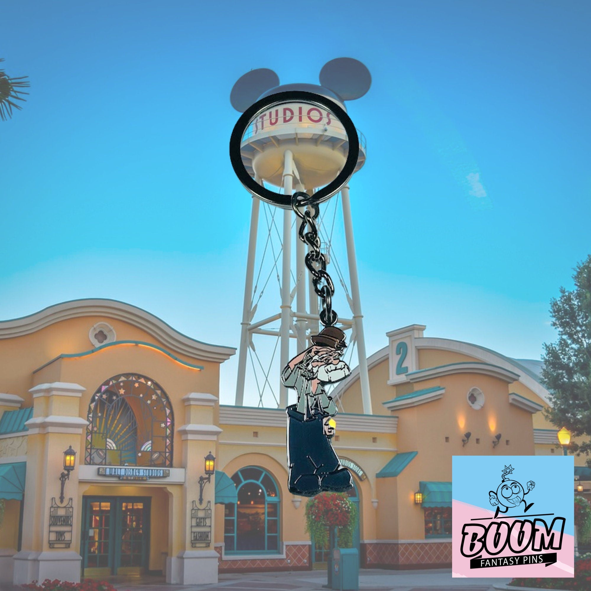 Llavero – Cookie Farnsworth de Atlantis: El Imperio Perdido – Disney Fantasy