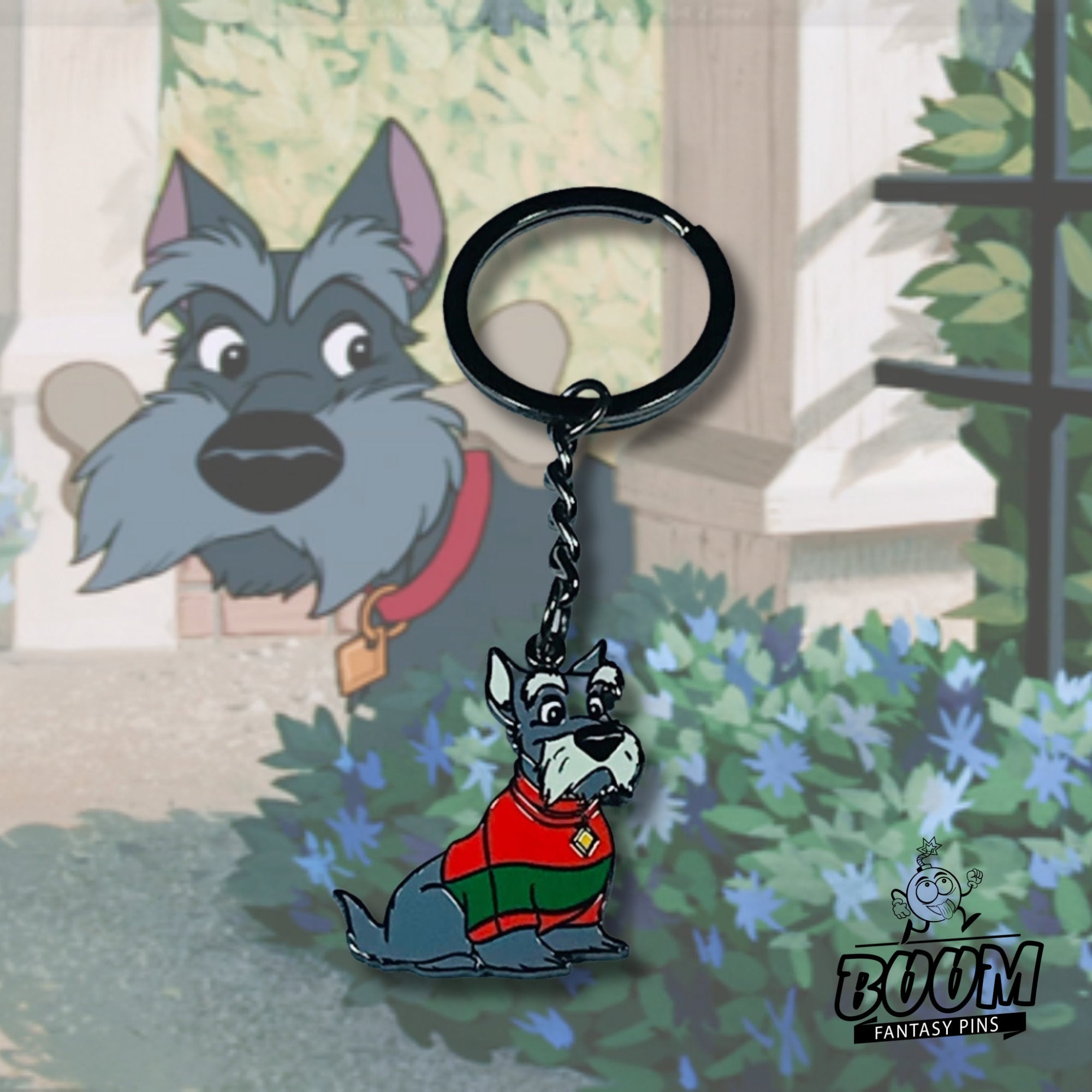 Porte-clés – Jock de La Belle et le Clochard – Disney Fantasy