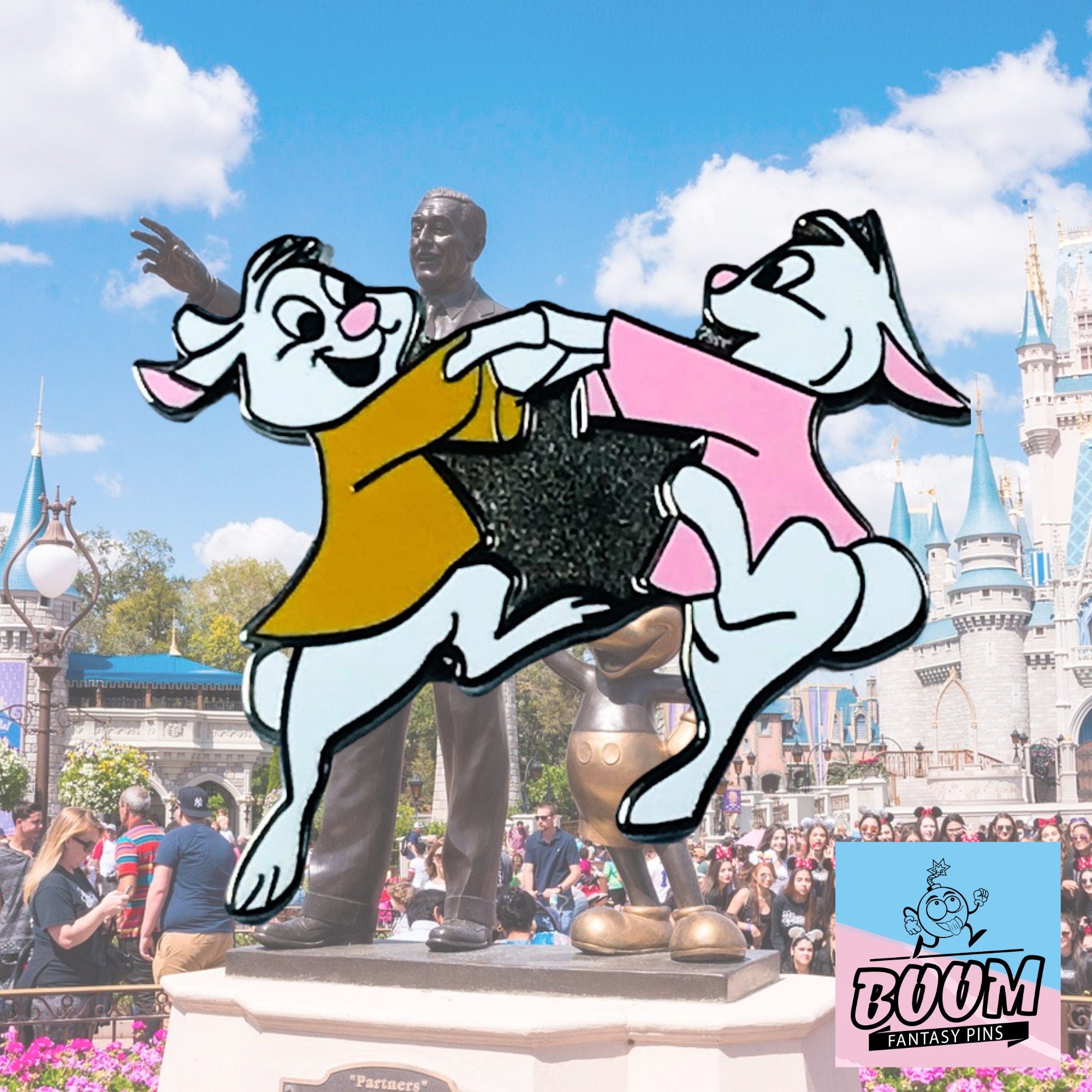 Pin – Skippy y Sis Bunny de Robin Hood – Disney Fantasy