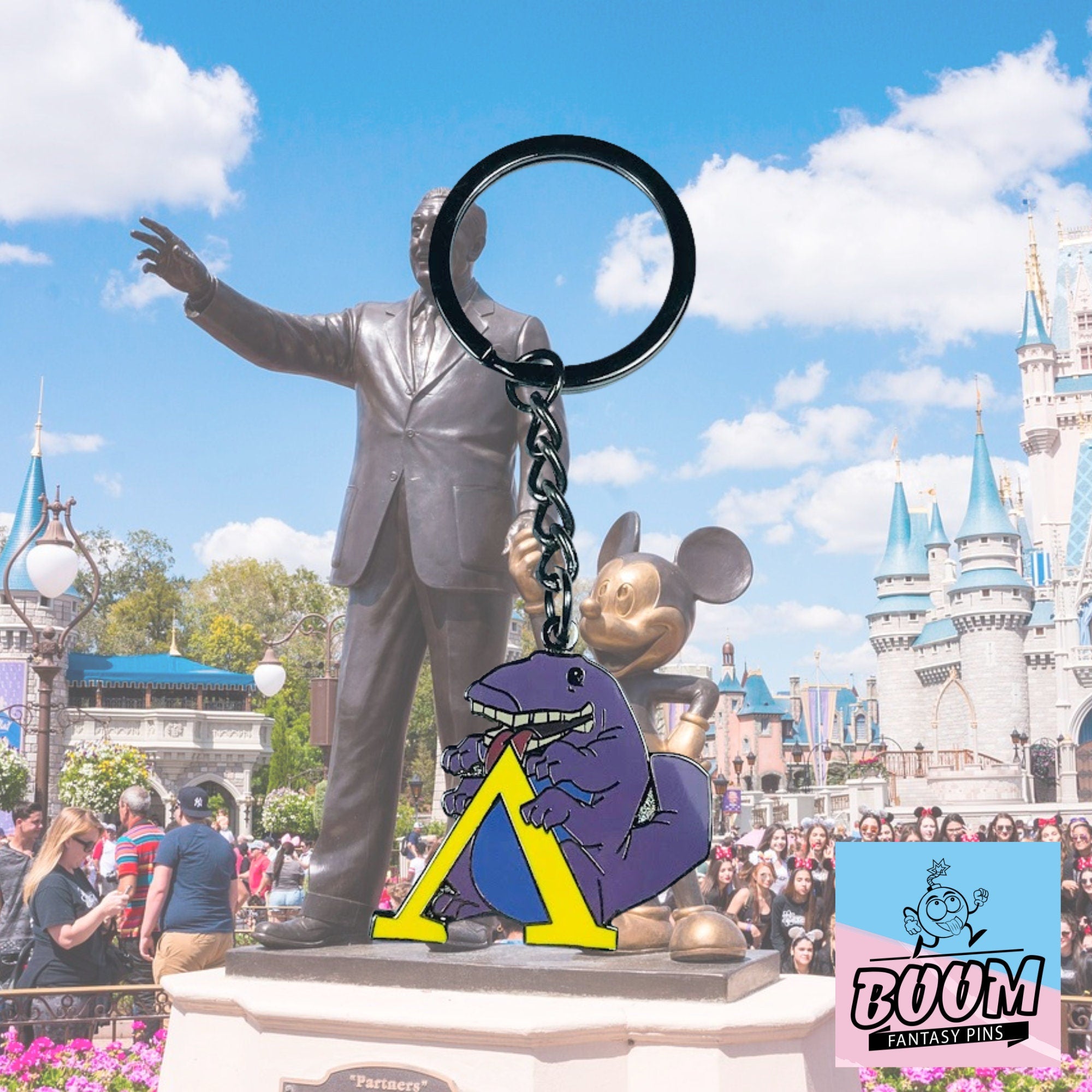 Porte-clés – Obby d'Atlantide, l'empire perdu – Disney Fantasy