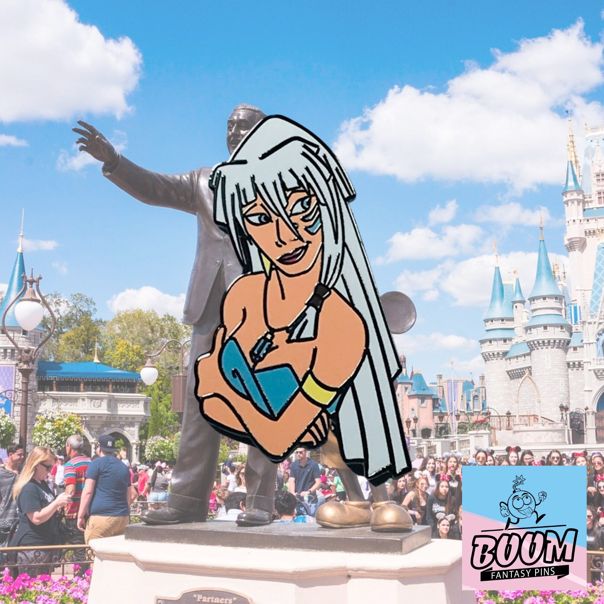Pin's – Kida Nedakh d'Atlantide, l'empire perdu – Disney Fantasy