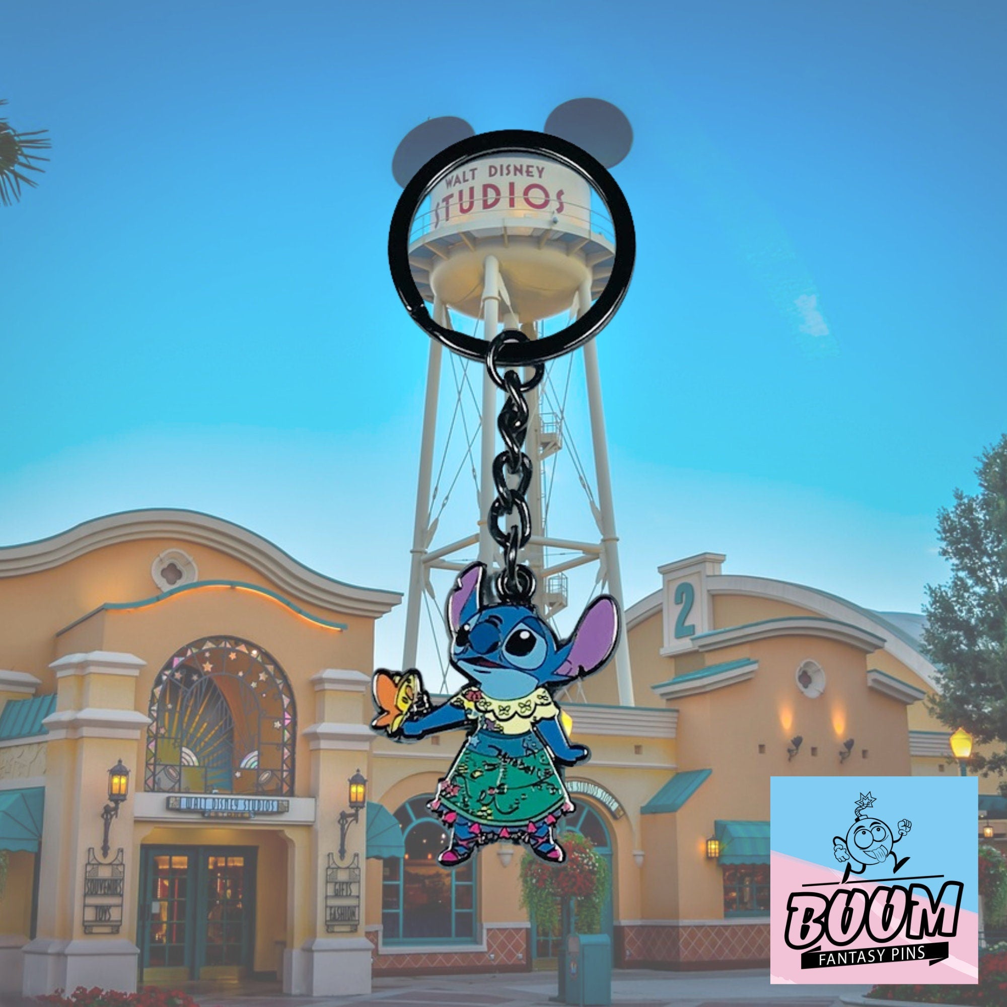 Porte-clés – Stitch Expérience 626 de Lilo &amp; Stitch – Disney Fantasy