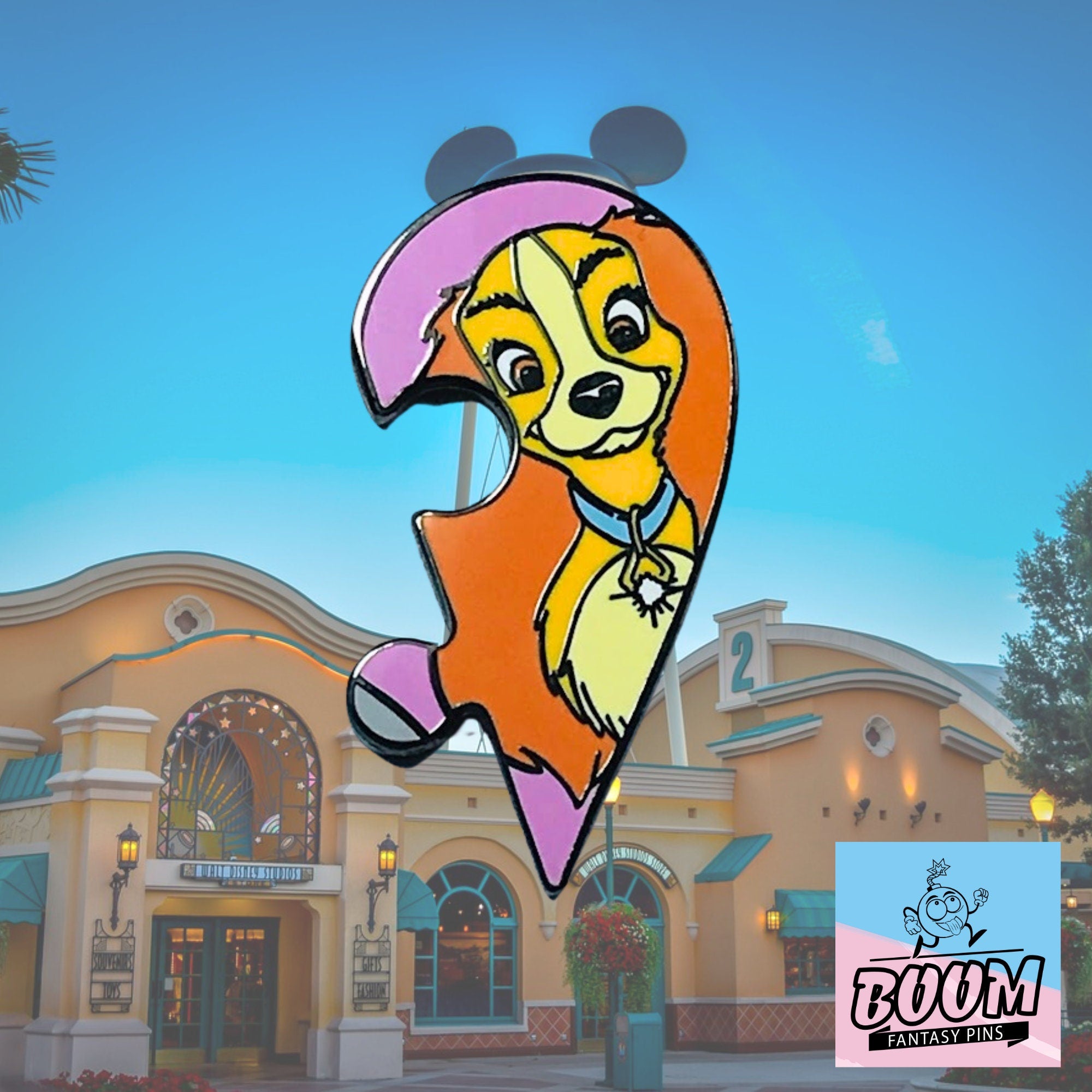 Pin – Lady from Lady and the Tramp – Disney Fantasy