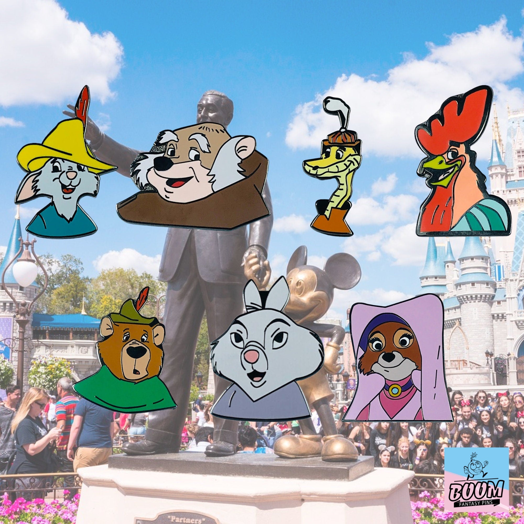 Pin's – Robin des Bois du film Robin des Bois – Disney Fantasy