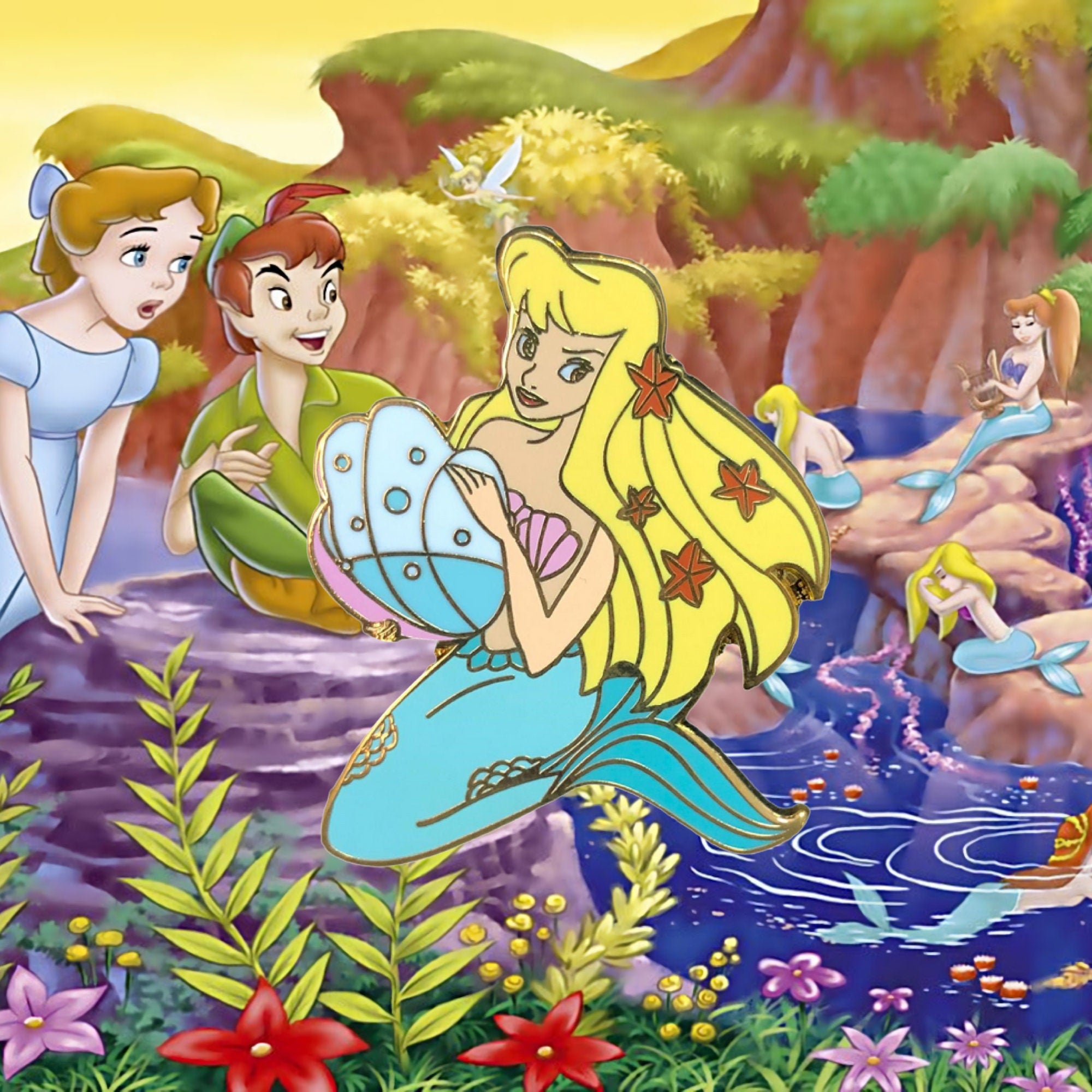 Pin's – Sirène de Peter Pan – Disney Fantasy
