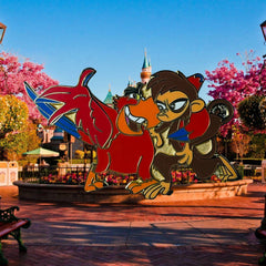 Pin's – Abu et Iago d'Aladdin – Disney Fantasy