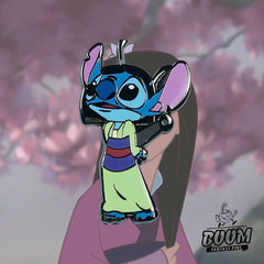 Pin's – Stitch en Mulan de Lilo &amp; Stitch – Disney Fantasy