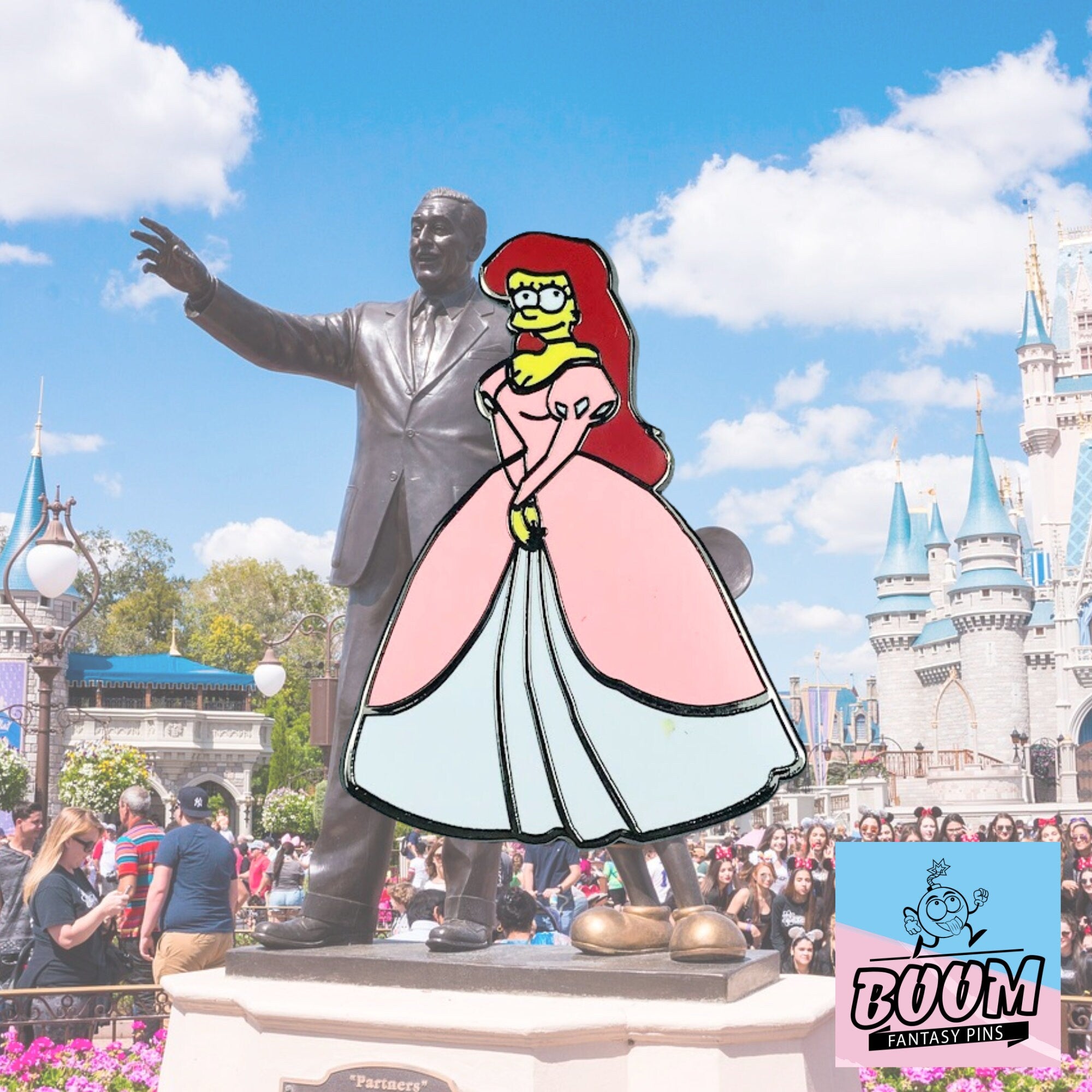 Épingle – Lisa Simpson des Simpson – Disney Fantasy