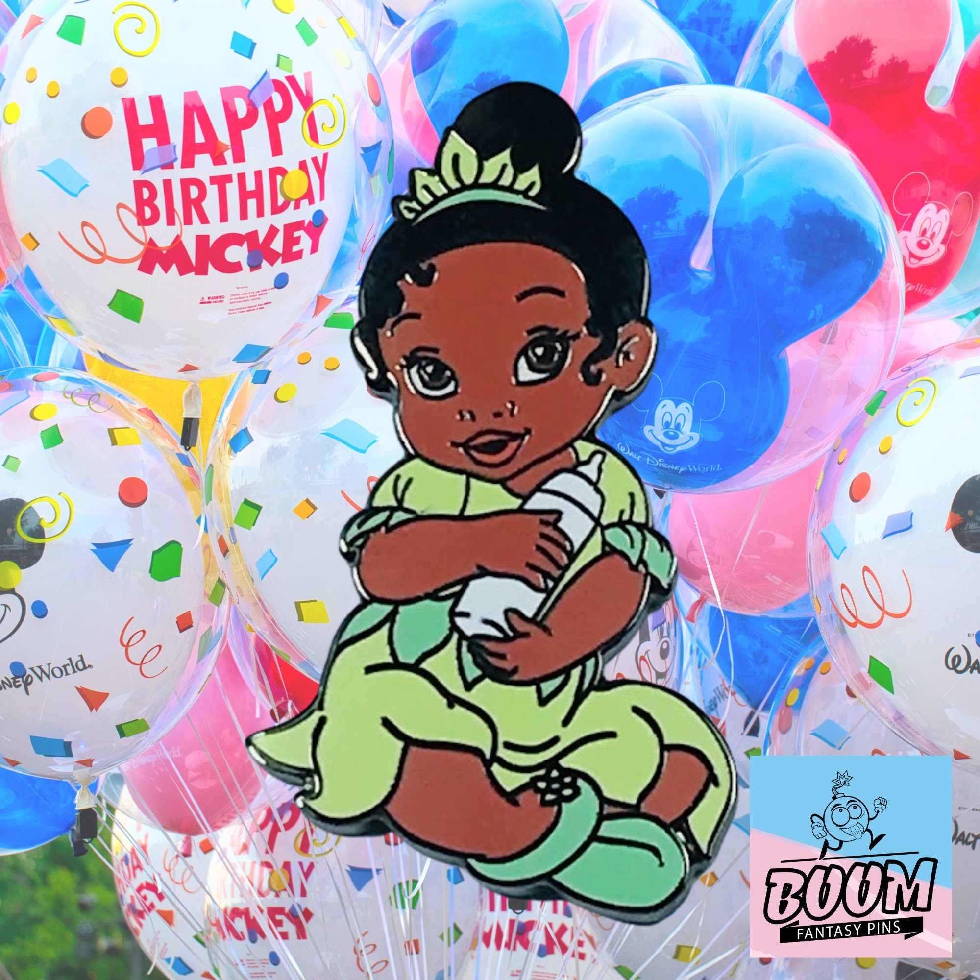 Pin – Tiana y el Sapo de La Princesa y el Sapo – Disney Fantasy