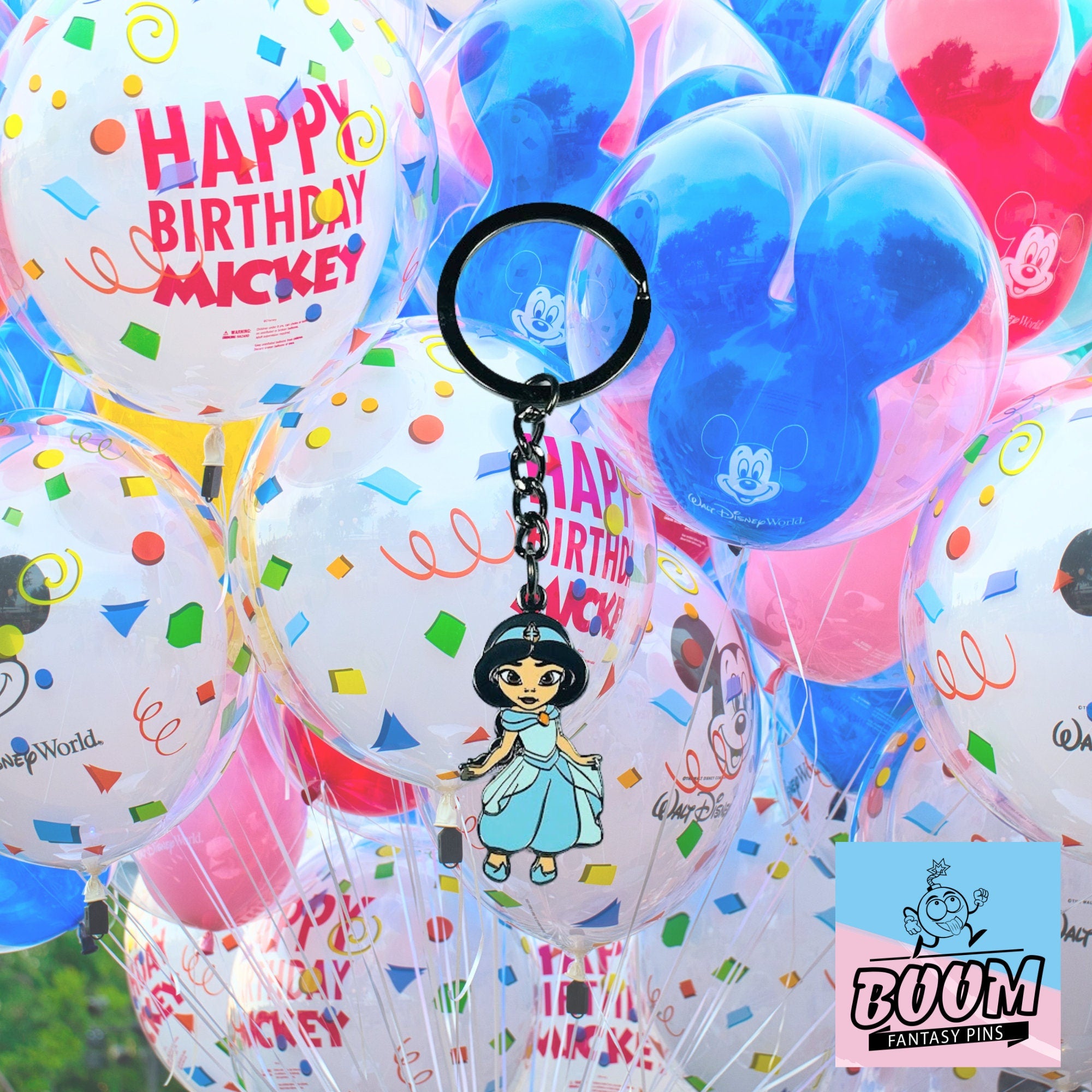 Llavero – Princesa Jazmín de Aladdin – Disney Fantasy