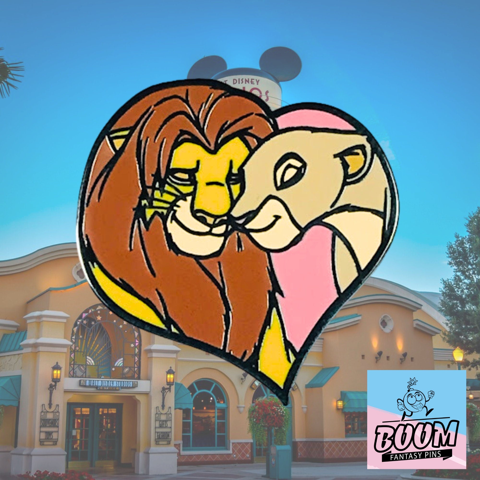 Pin's – Simba, Nala et Zazu du Roi Lion – Disney Fantasy