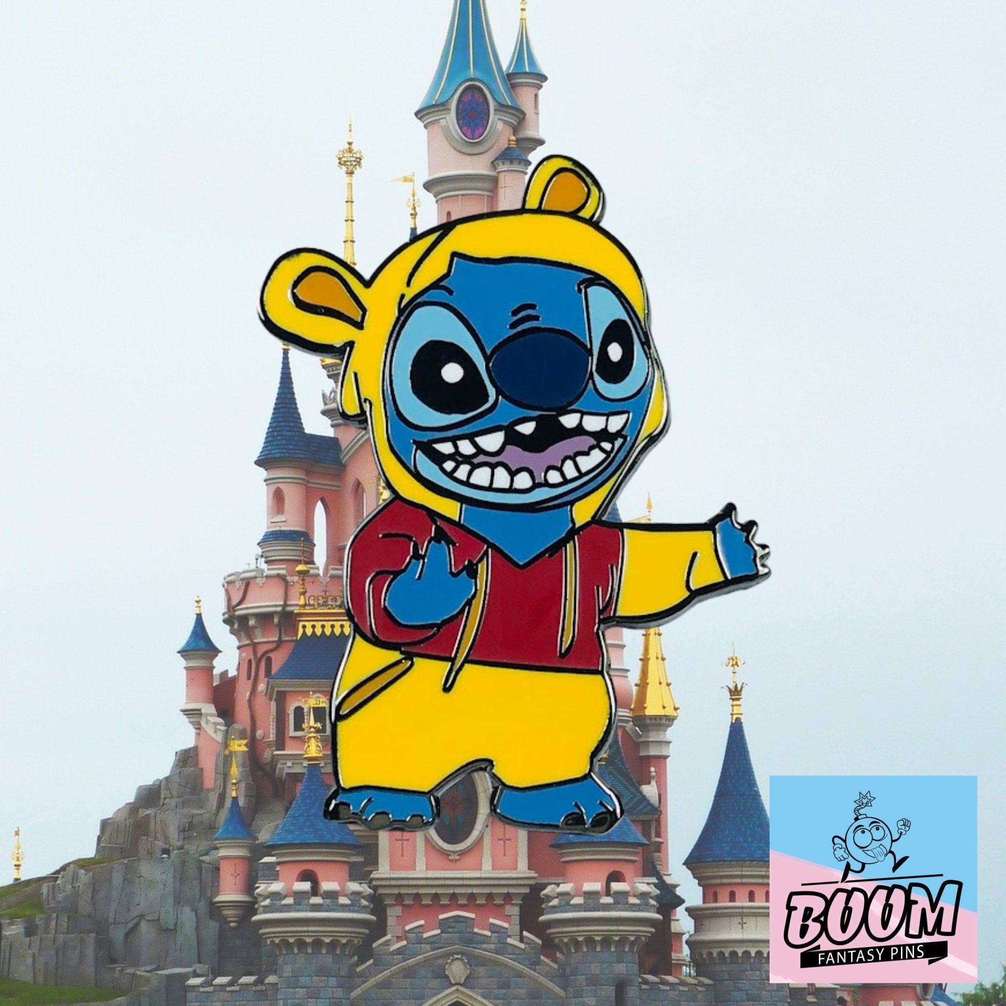 Pin - Stitch como Winnie Pooh de Lilo &amp; Stitch - Disney Fantasy