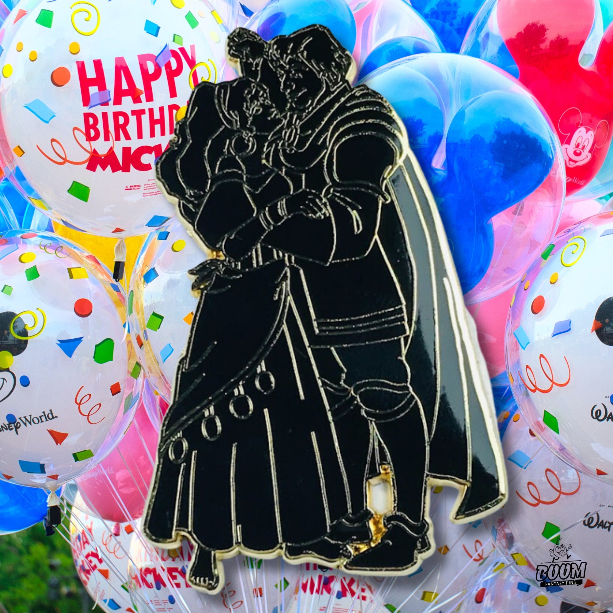 Pin's – Esmeralda et le capitaine Phoebus du Bossu de Notre-Dame – Disney Fantasy