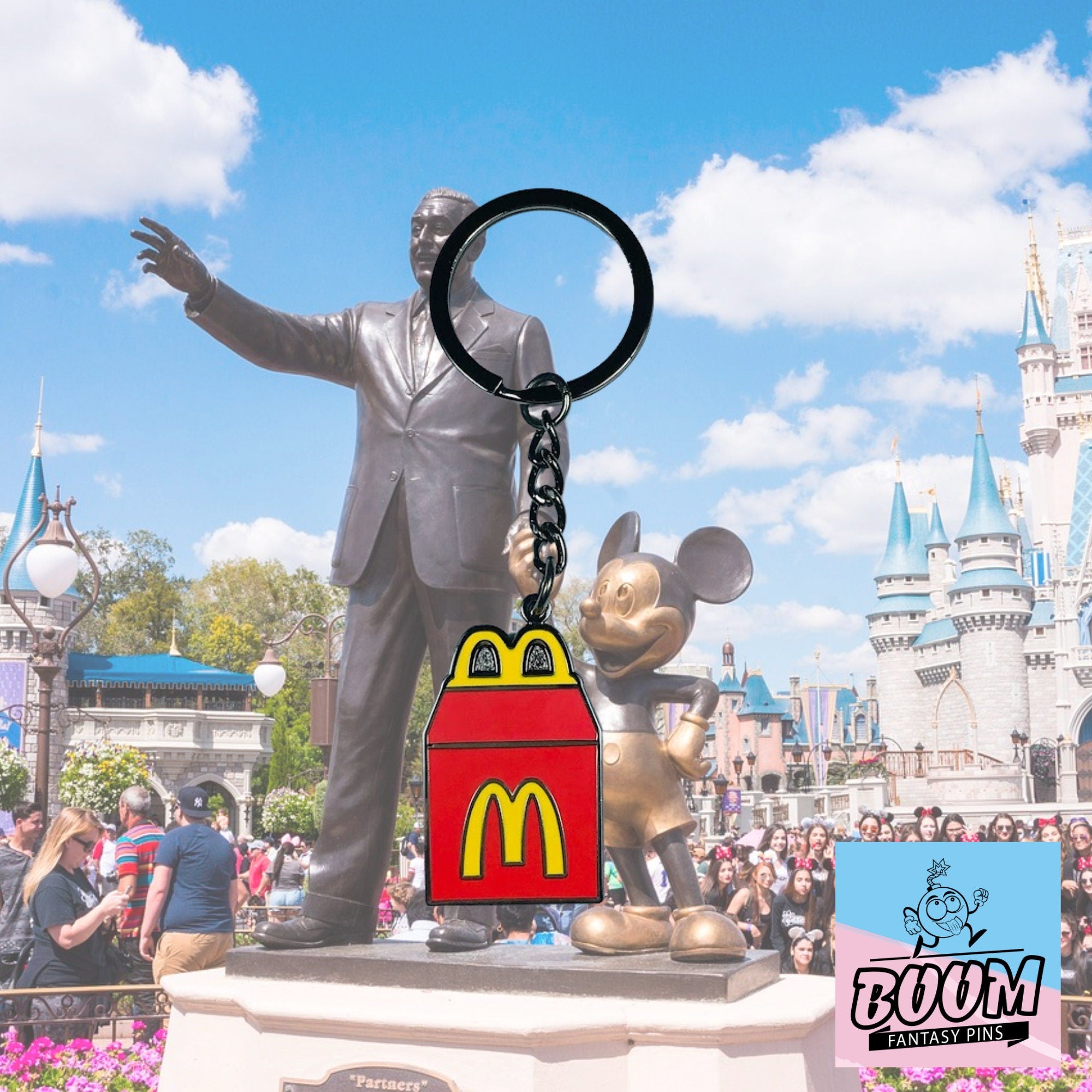 Llavero – Cajita Feliz de McDonald's – Disney Fantasy