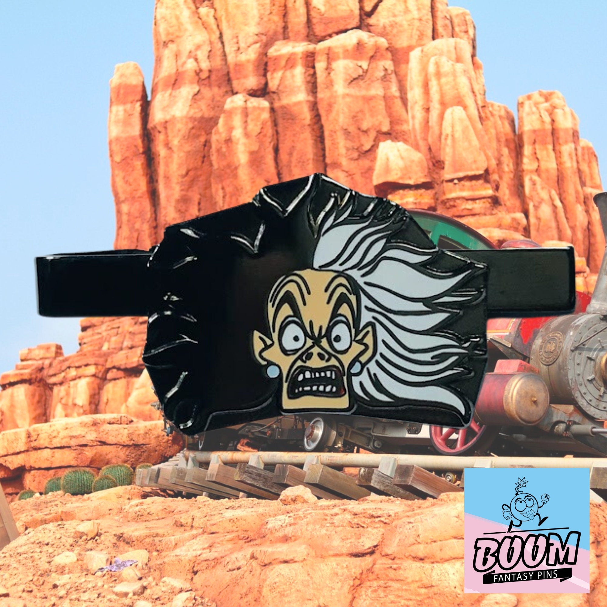 Pinza de corbata – Cruella De Vil de 101 Dálmatas – Disney Fantasy