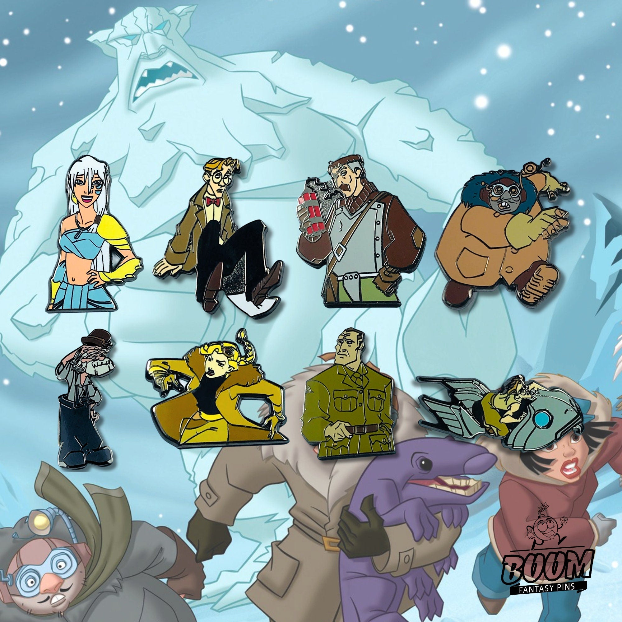 Pin's – Kida d'Atlantide, l'empire perdu – Disney Fantasy