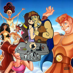 Pin's – Hercule et Mégara du film Hercule – Disney Fantasy